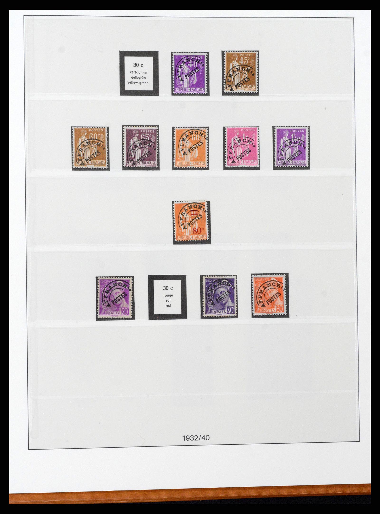 38827 0057 - Postzegelverzameling 38827 Frankrijk 1853-1965.