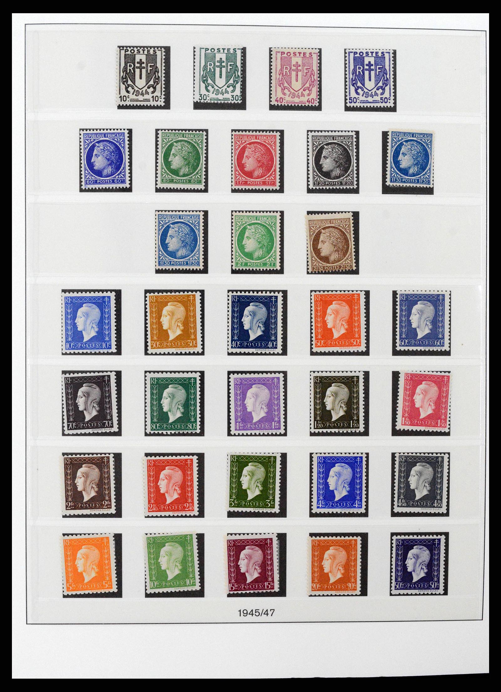 38827 0059 - Postzegelverzameling 38827 Frankrijk 1853-1965.