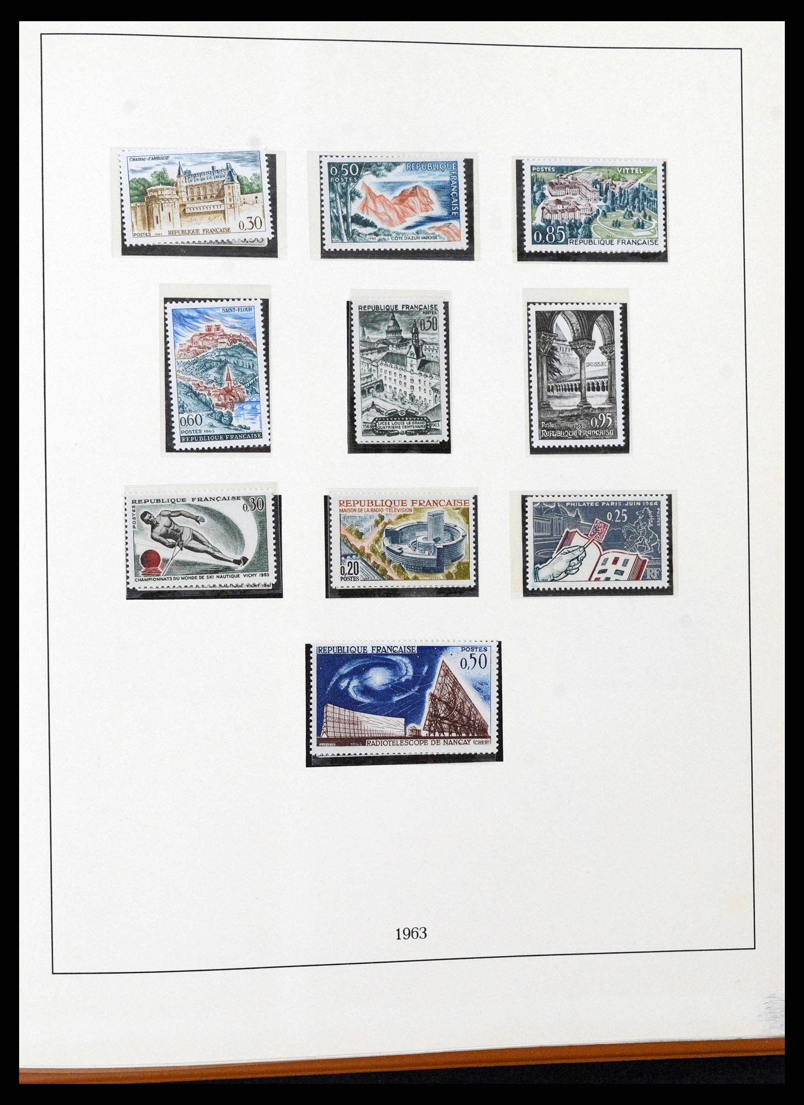 38827 0122 - Postzegelverzameling 38827 Frankrijk 1853-1965.
