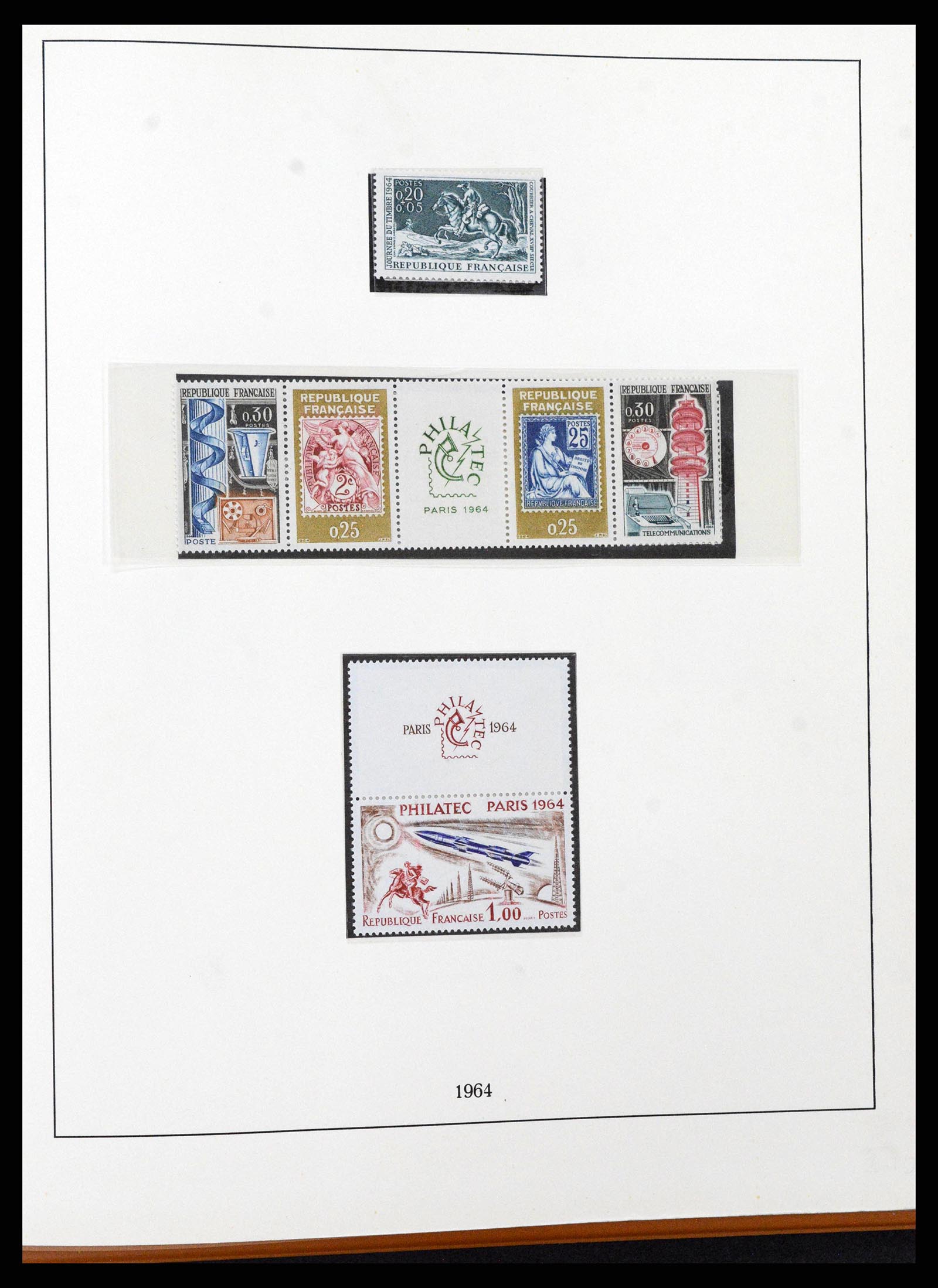 38827 0123 - Postzegelverzameling 38827 Frankrijk 1853-1965.