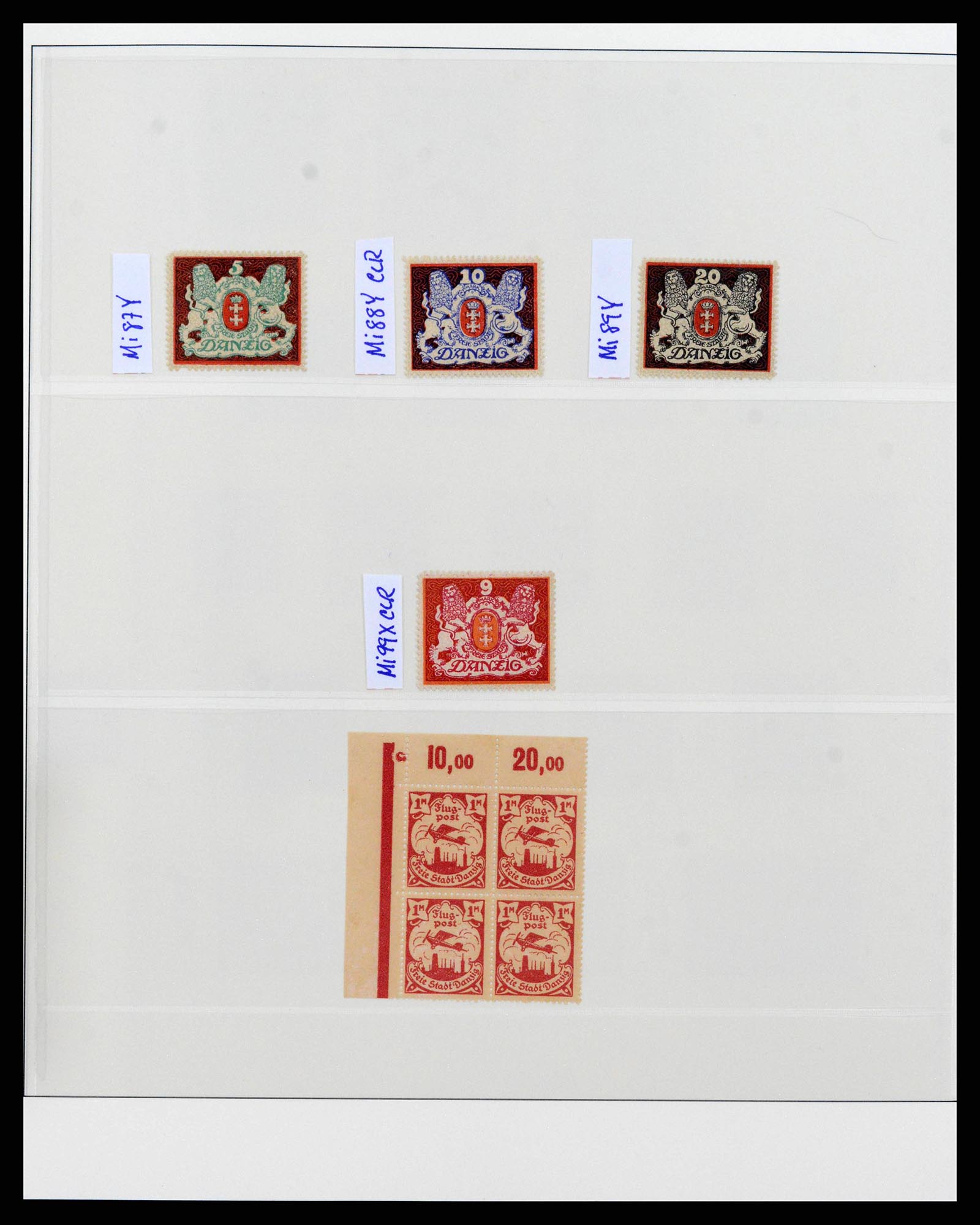 38831 0011 - Stamp collection 38831 German territories 1920-1939.
