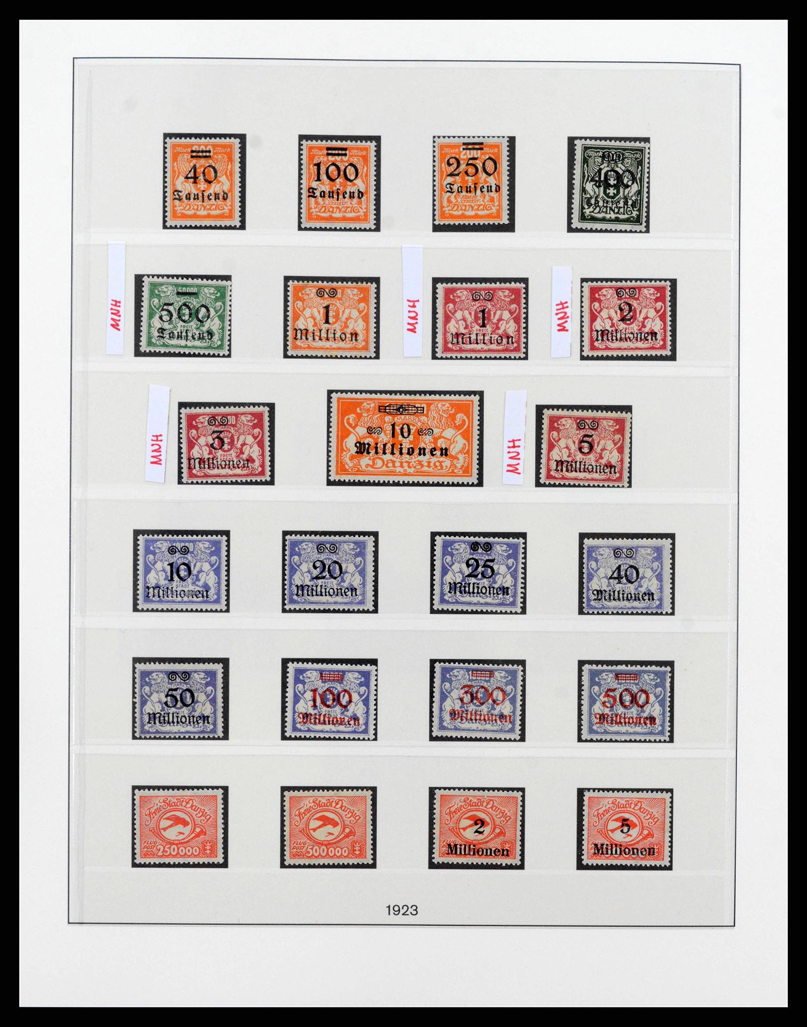 38831 0018 - Stamp collection 38831 German territories 1920-1939.