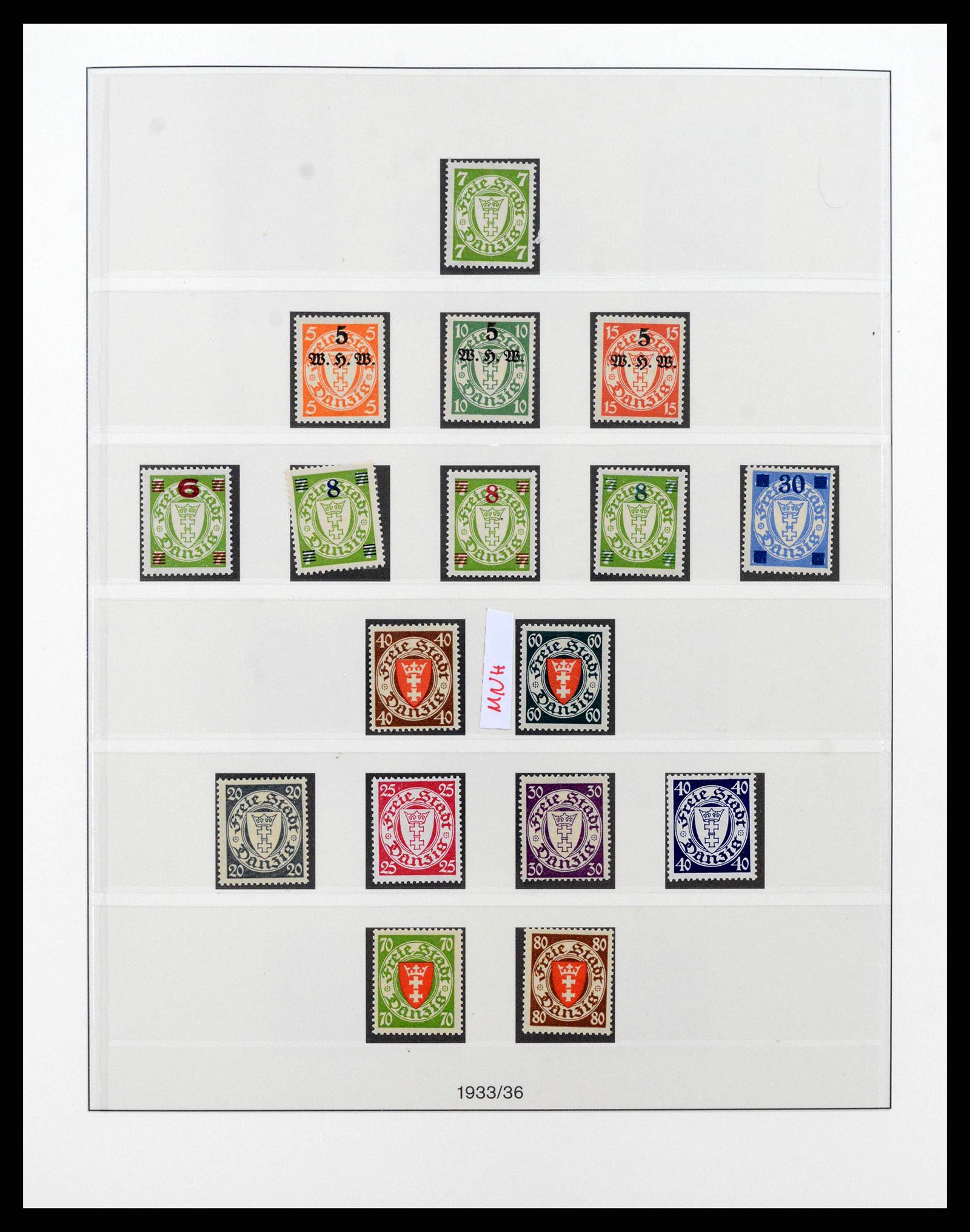 38831 0025 - Postzegelverzameling 38831 Duitse gebieden 1920=1939.