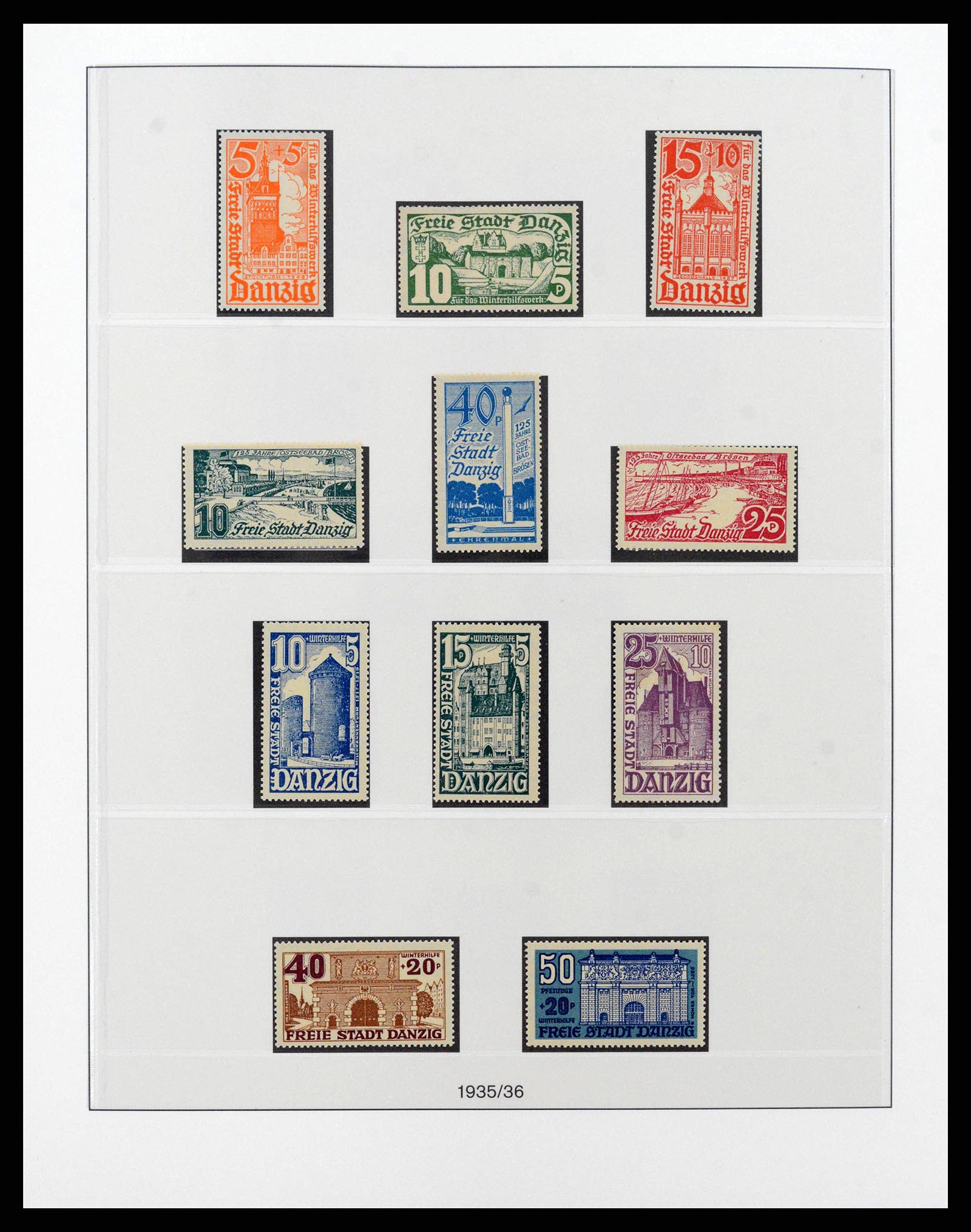 38831 0026 - Stamp collection 38831 German territories 1920-1939.