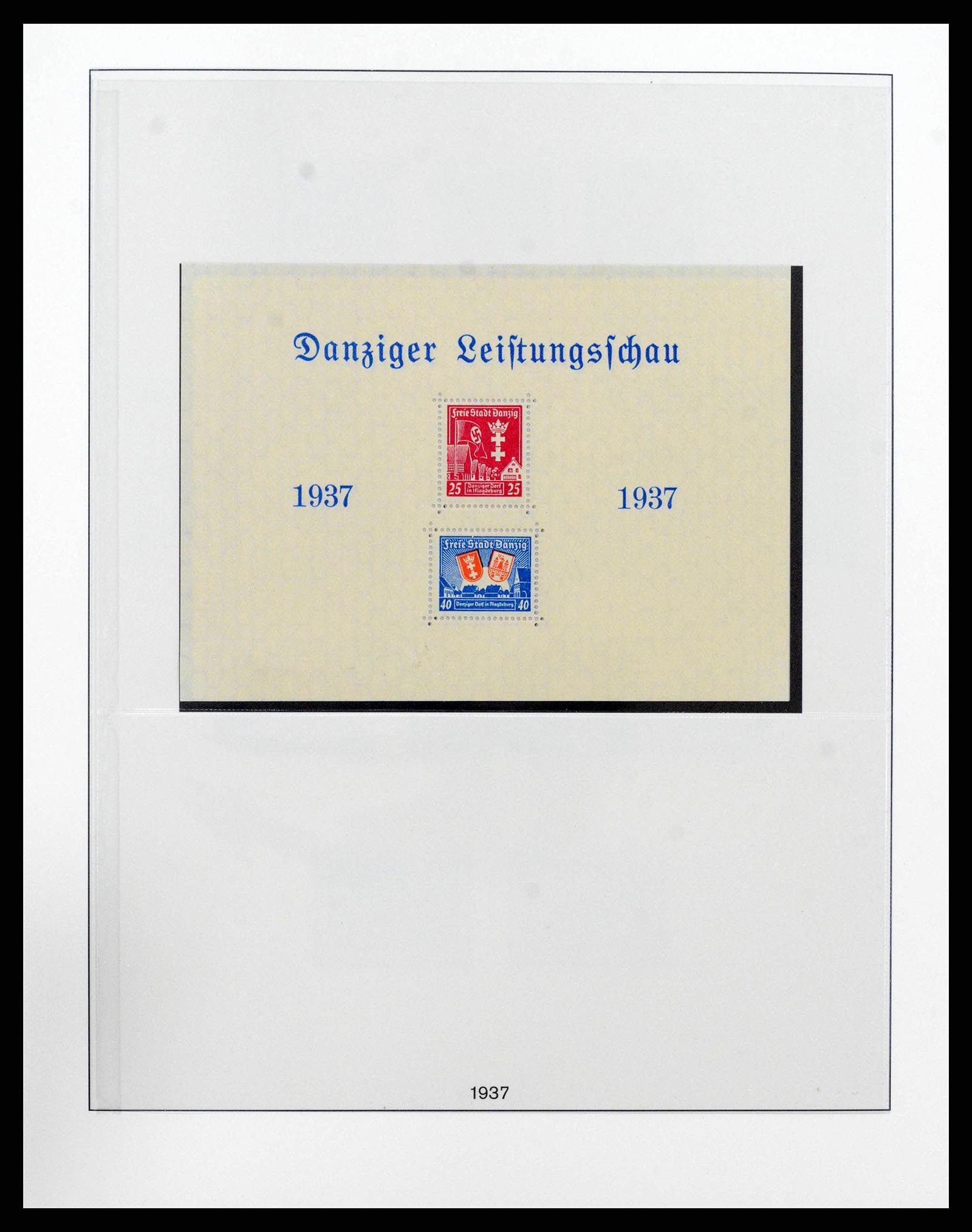 38831 0029 - Stamp collection 38831 German territories 1920-1939.