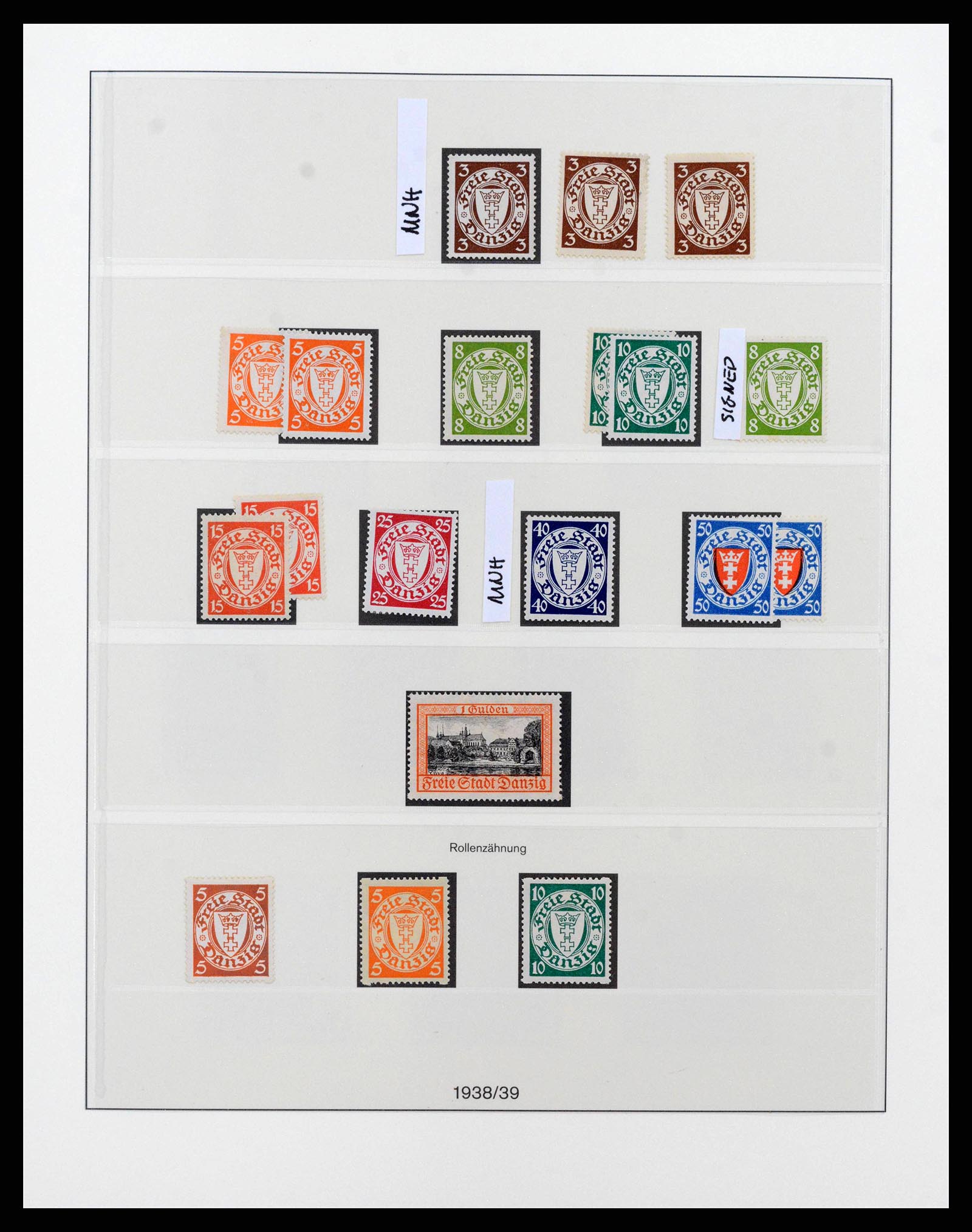 38831 0031 - Stamp collection 38831 German territories 1920-1939.