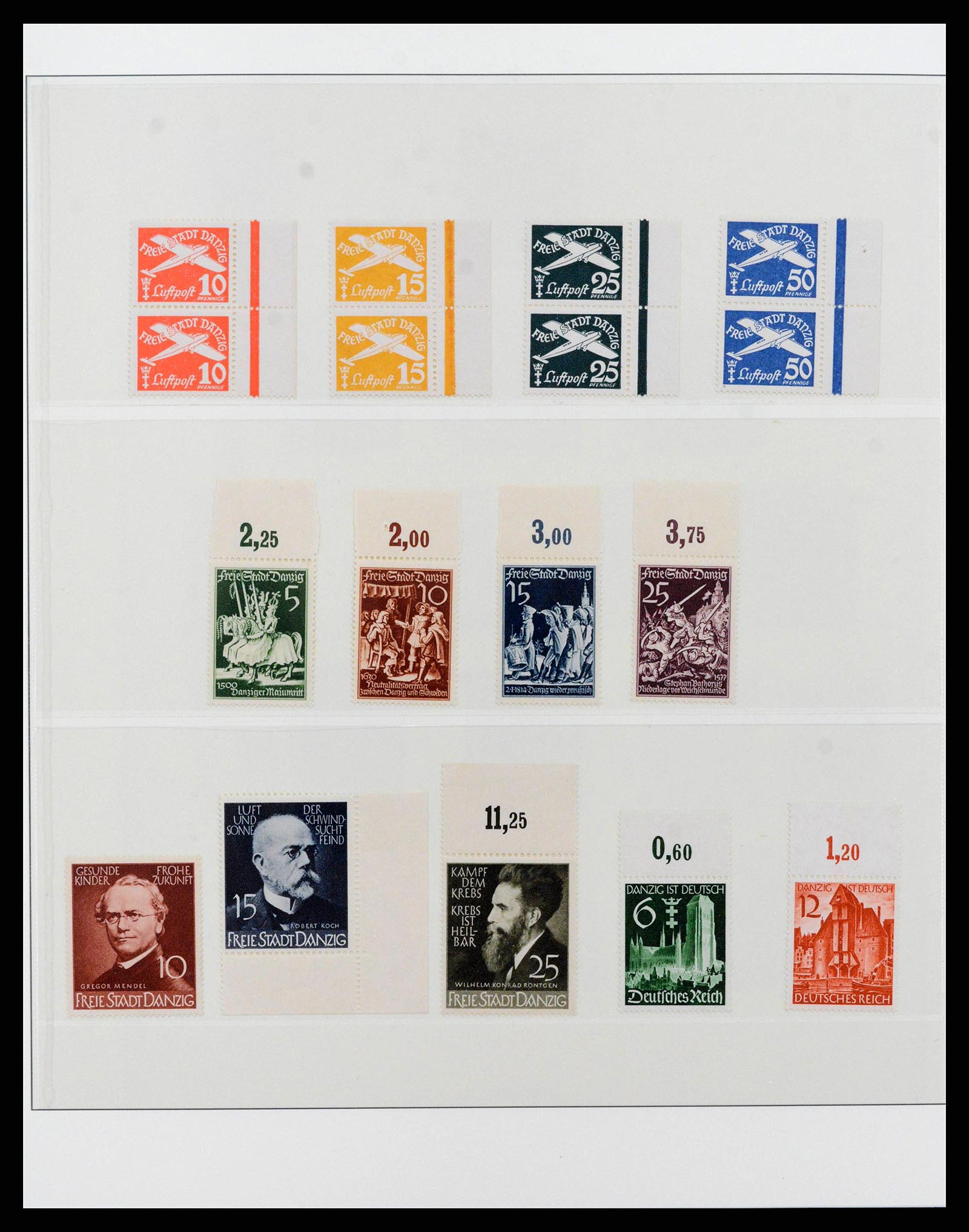 38831 0033 - Stamp collection 38831 German territories 1920-1939.