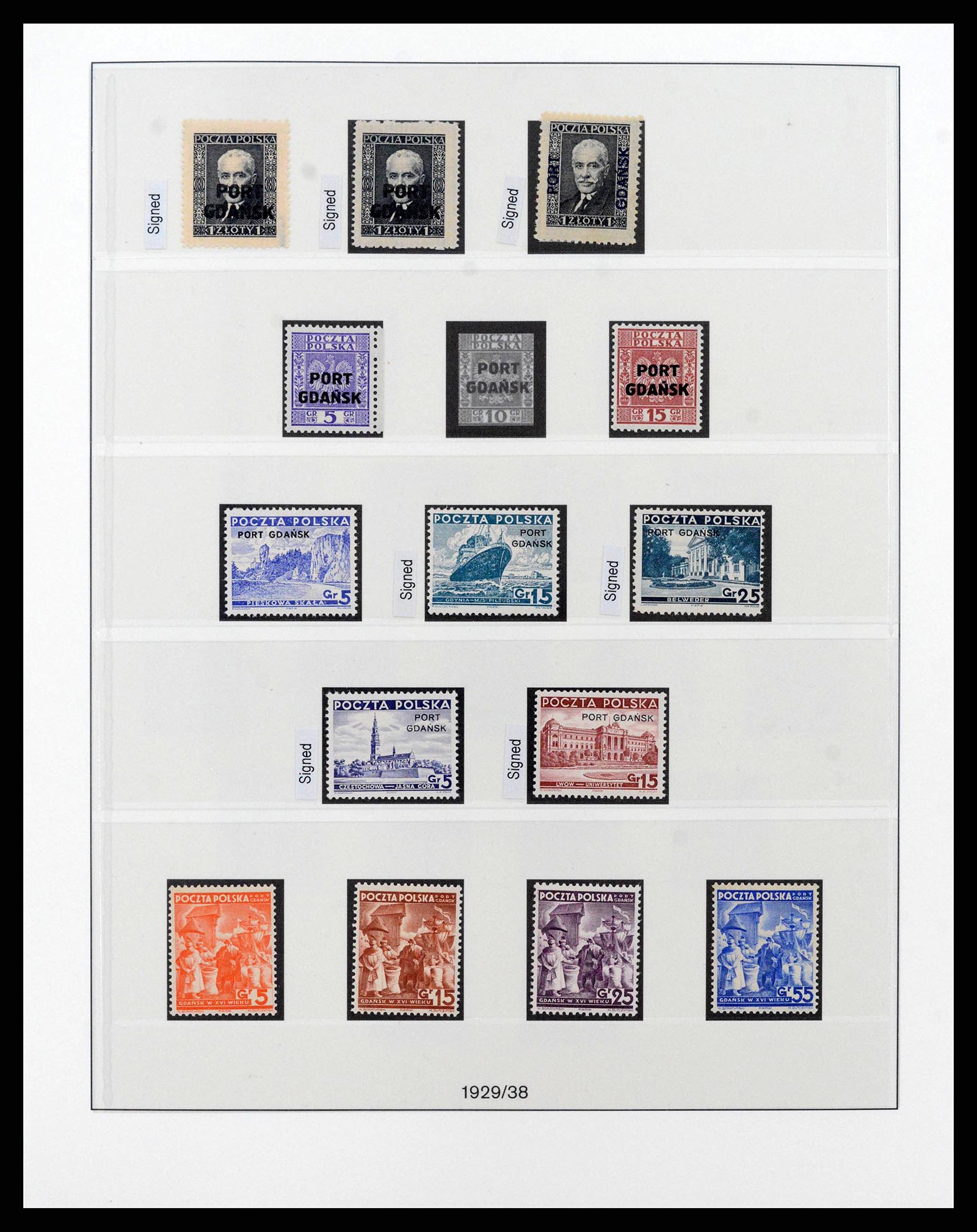 38831 0037 - Stamp collection 38831 German territories 1920-1939.