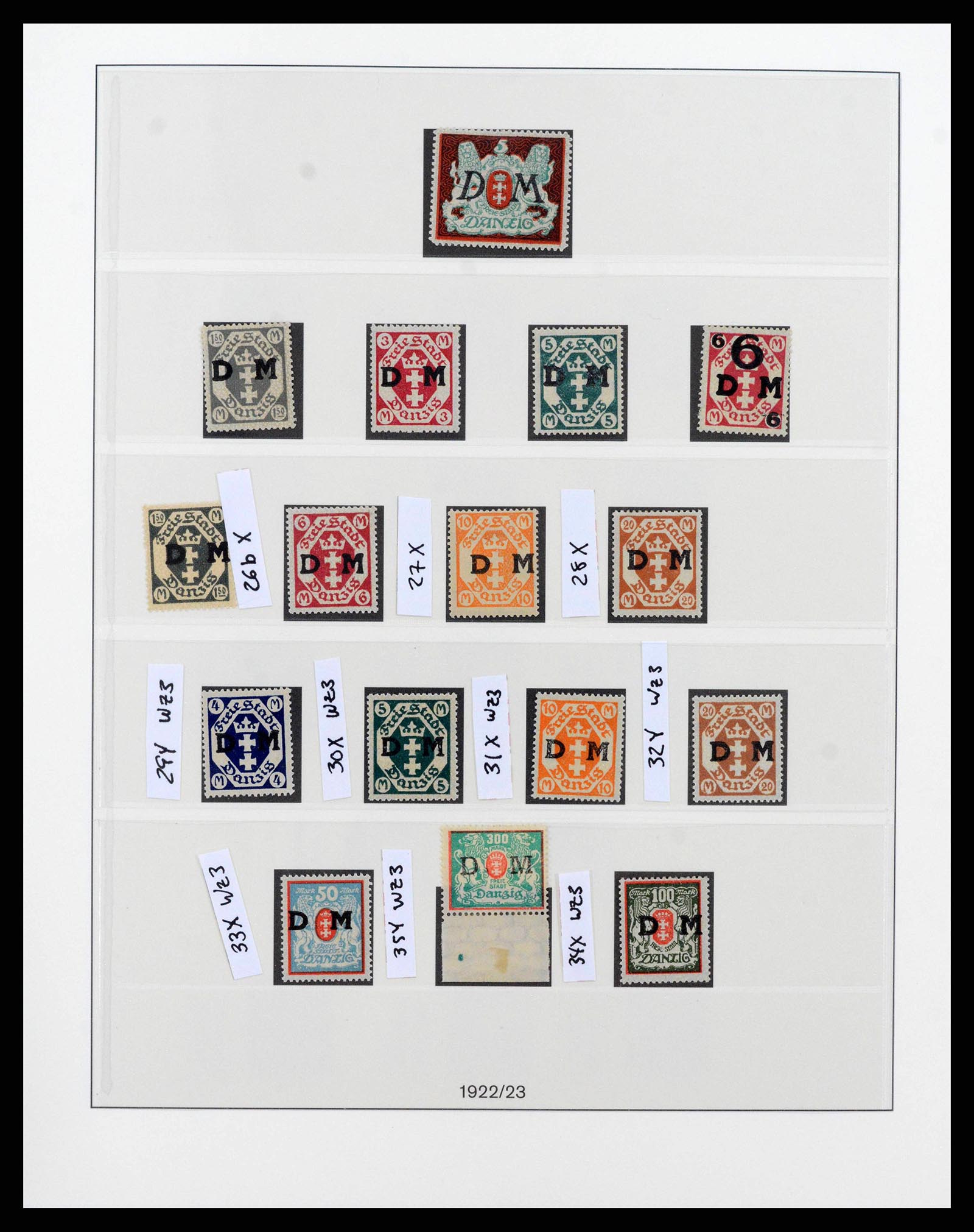 38831 0040 - Postzegelverzameling 38831 Duitse gebieden 1920=1939.