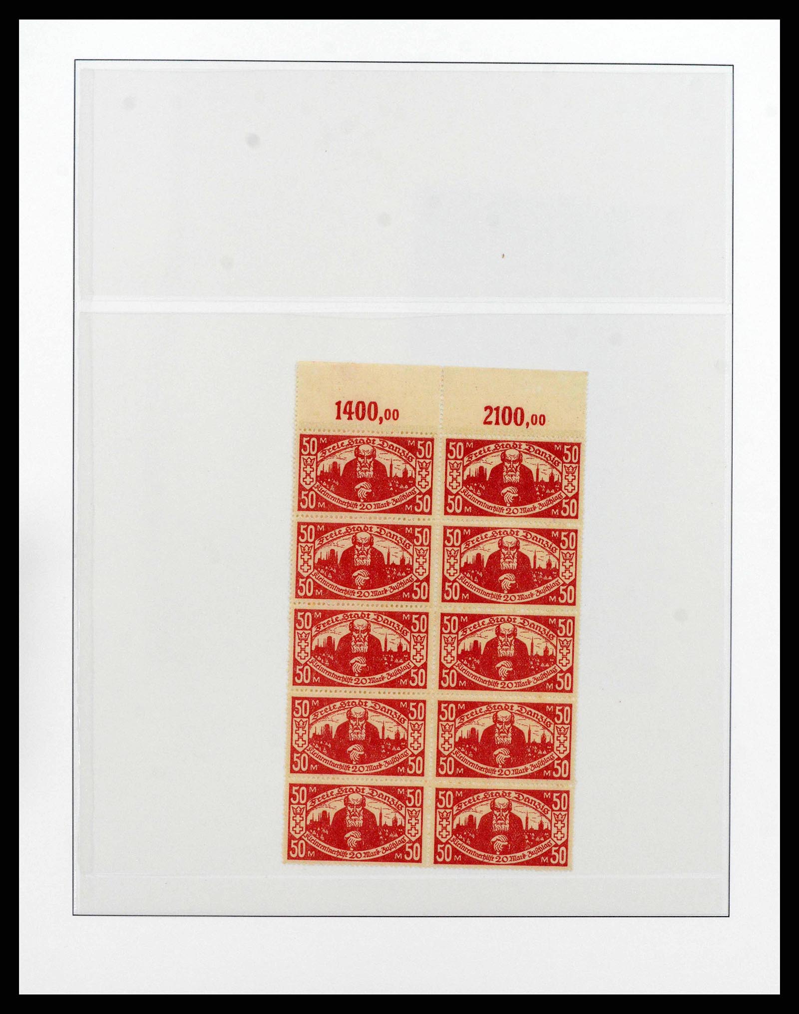 38831 0051 - Stamp collection 38831 German territories 1920-1939.