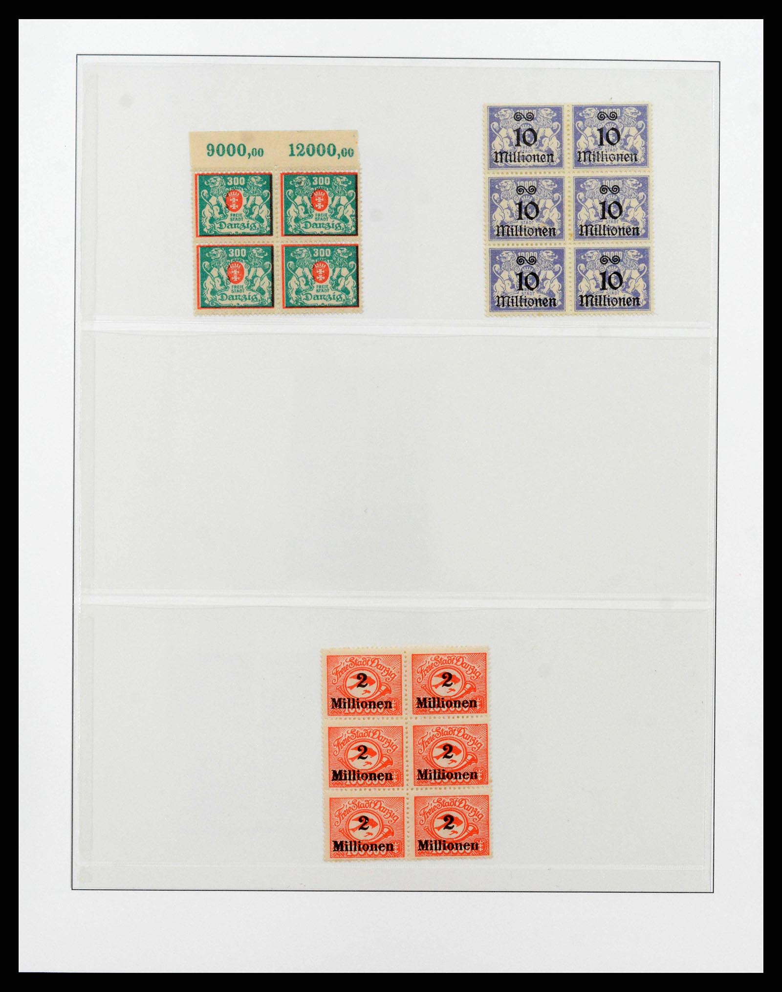 38831 0053 - Stamp collection 38831 German territories 1920-1939.