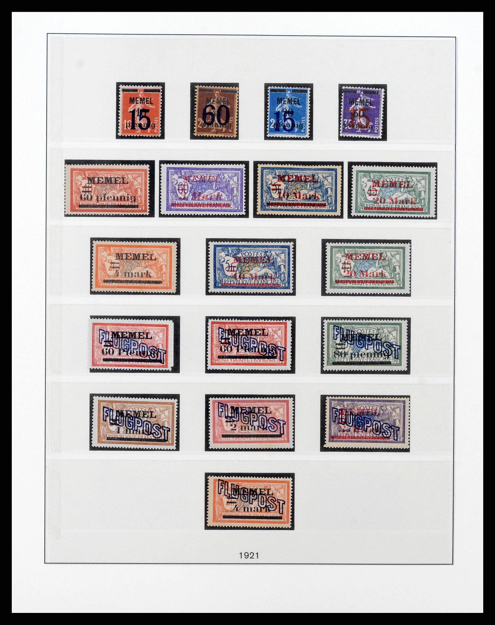 38831 0057 - Stamp collection 38831 German territories 1920-1939.