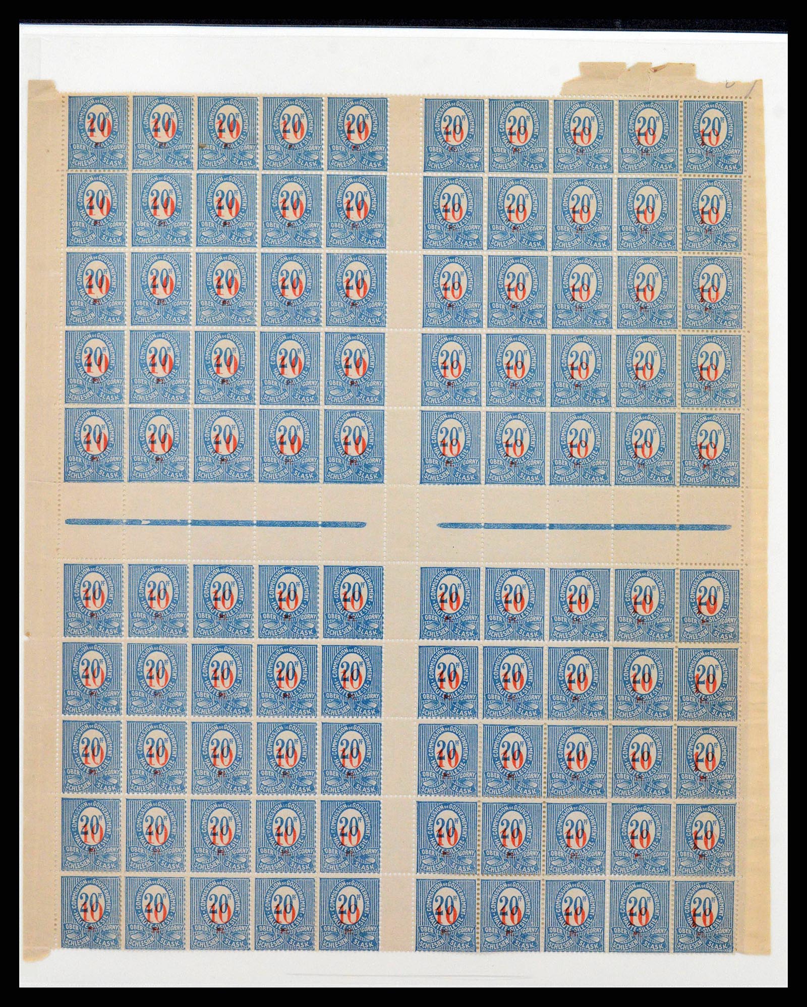 38831 0083 - Stamp collection 38831 German territories 1920-1939.