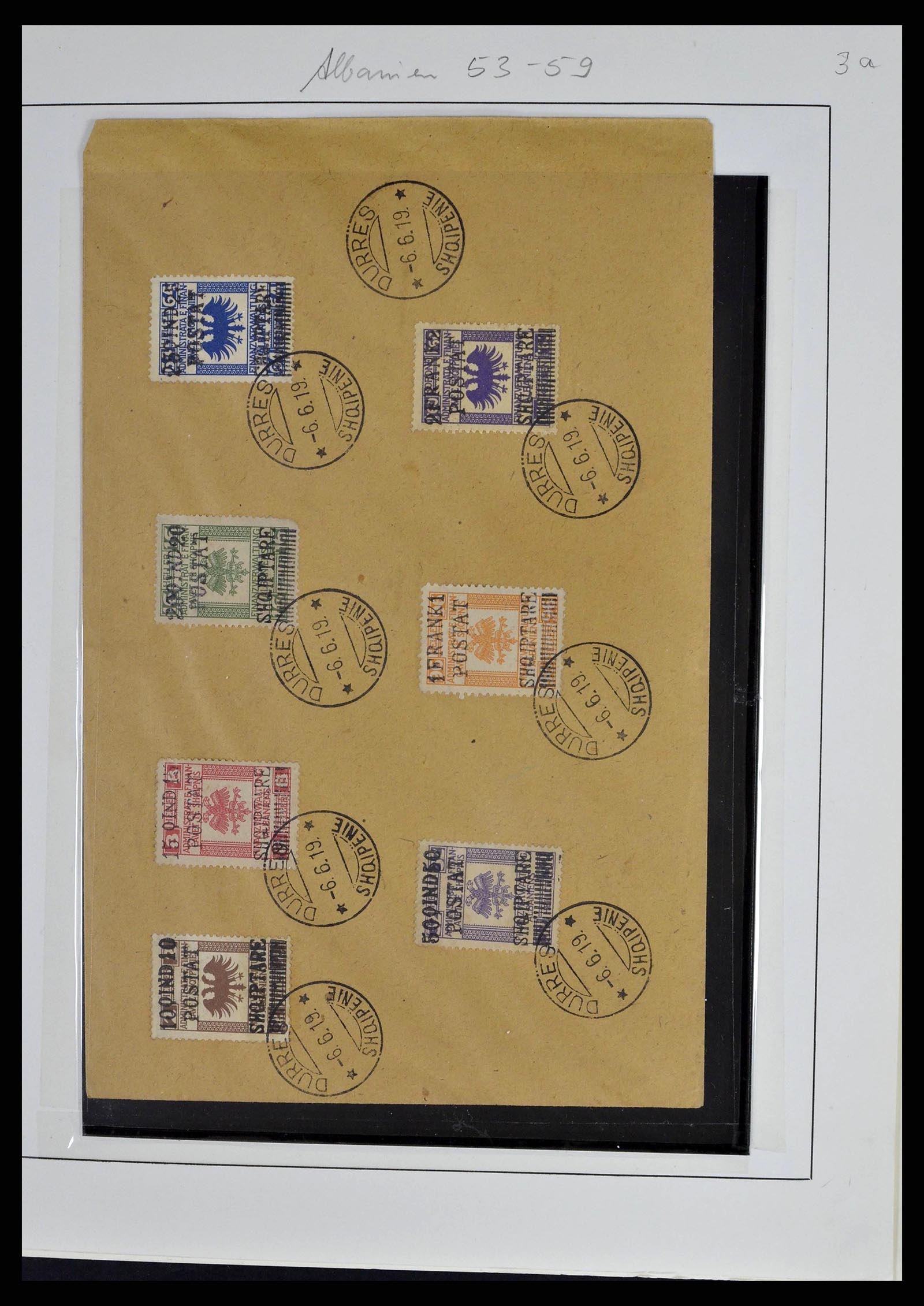38835 0008 - Postzegelverzameling 38835 Albanië 1912-2015.