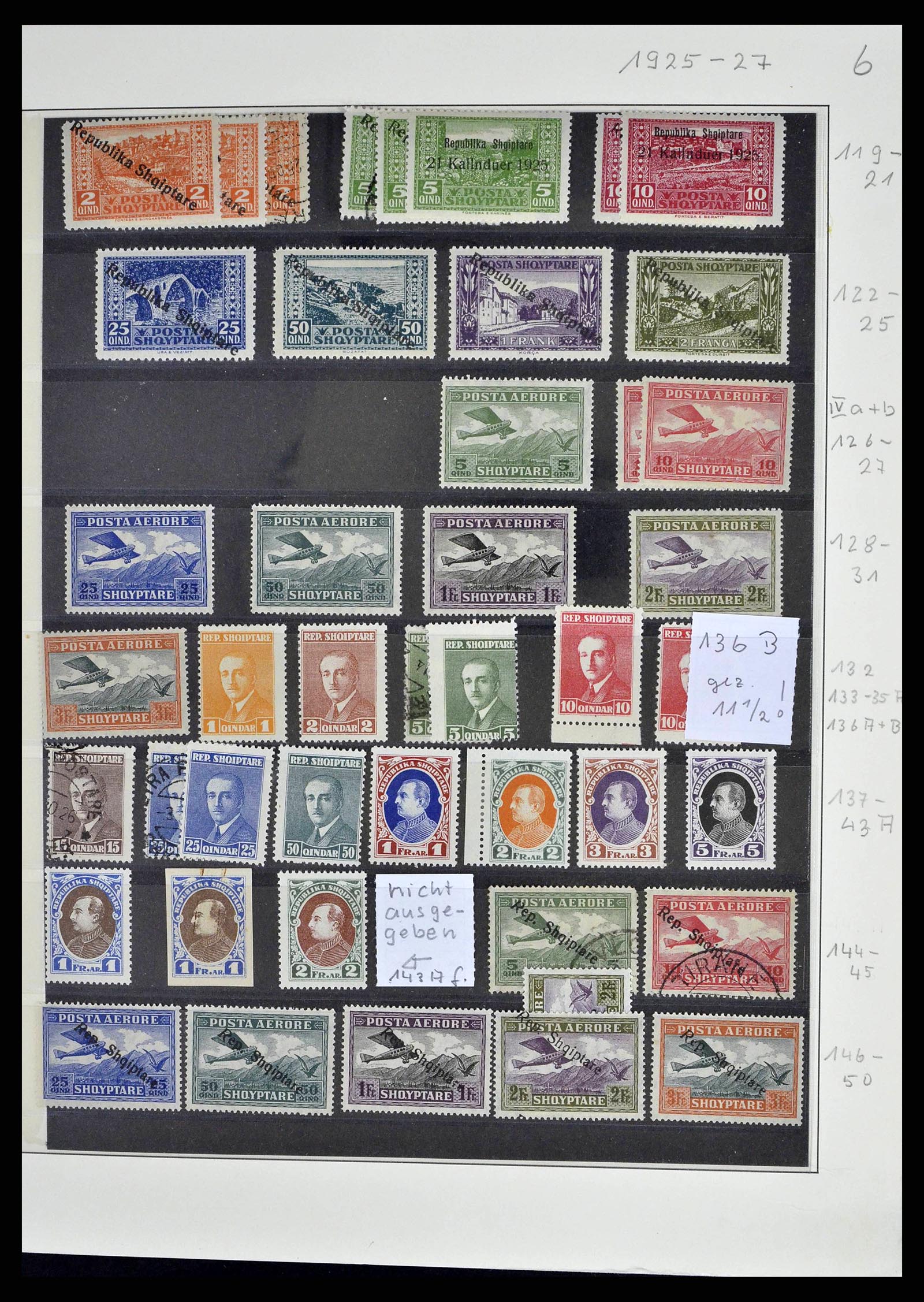 38835 0011 - Postzegelverzameling 38835 Albanië 1912-2015.