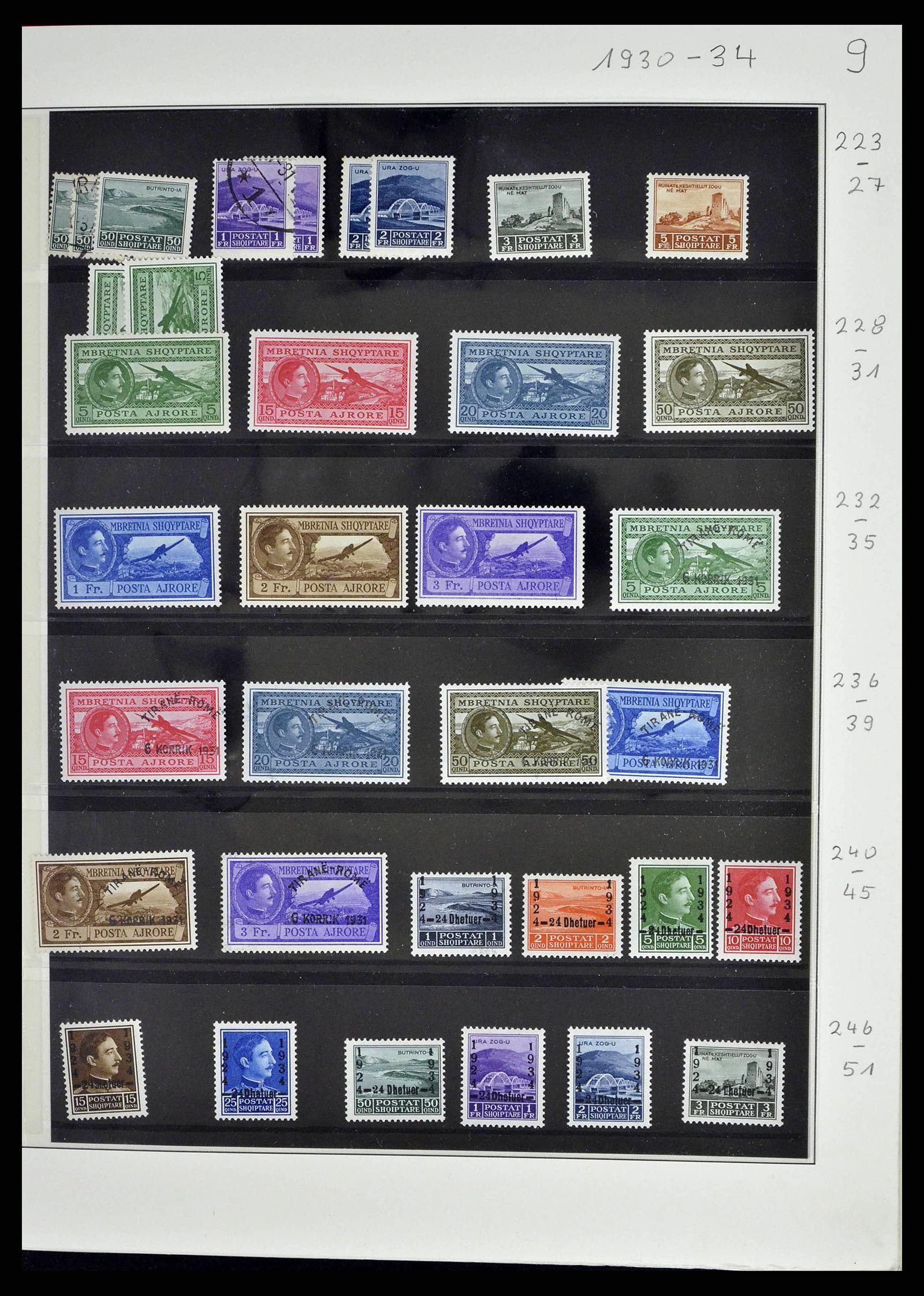 38835 0014 - Postzegelverzameling 38835 Albanië 1912-2015.