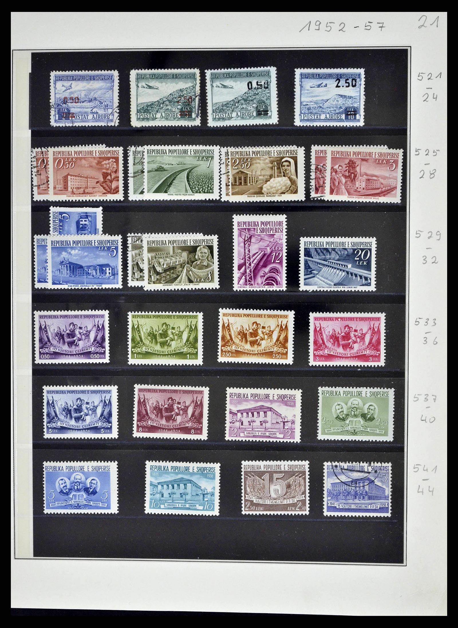38835 0027 - Stamp collection 38835 Albania 1912-2015.