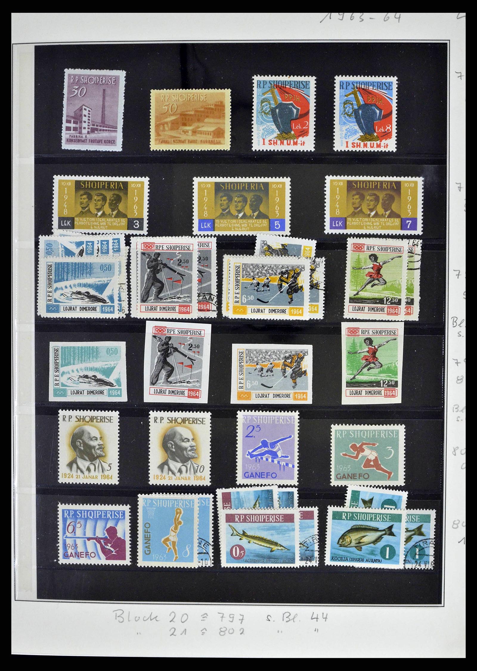 38835 0061 - Stamp collection 38835 Albania 1912-2015.