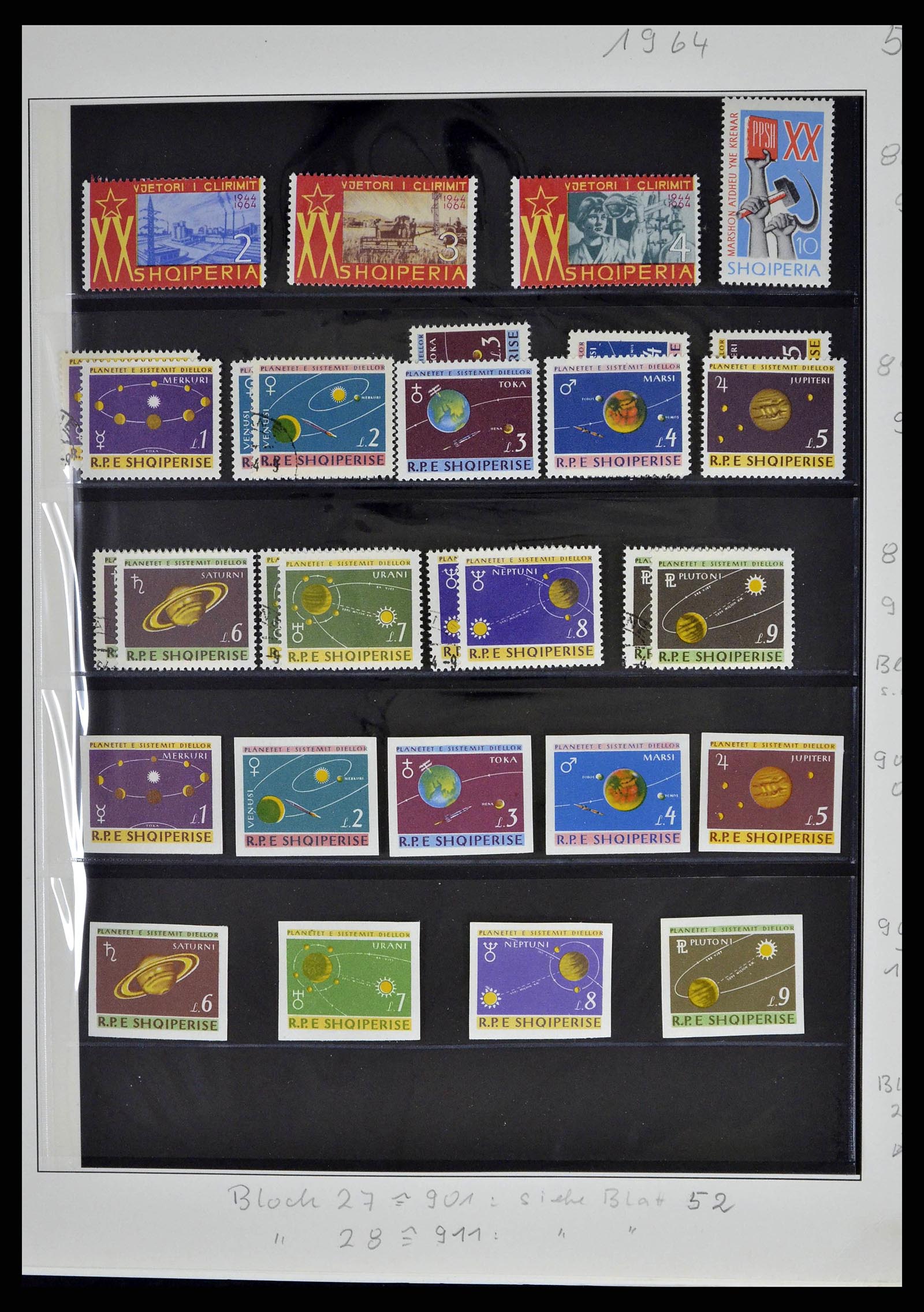 38835 0069 - Stamp collection 38835 Albania 1912-2015.