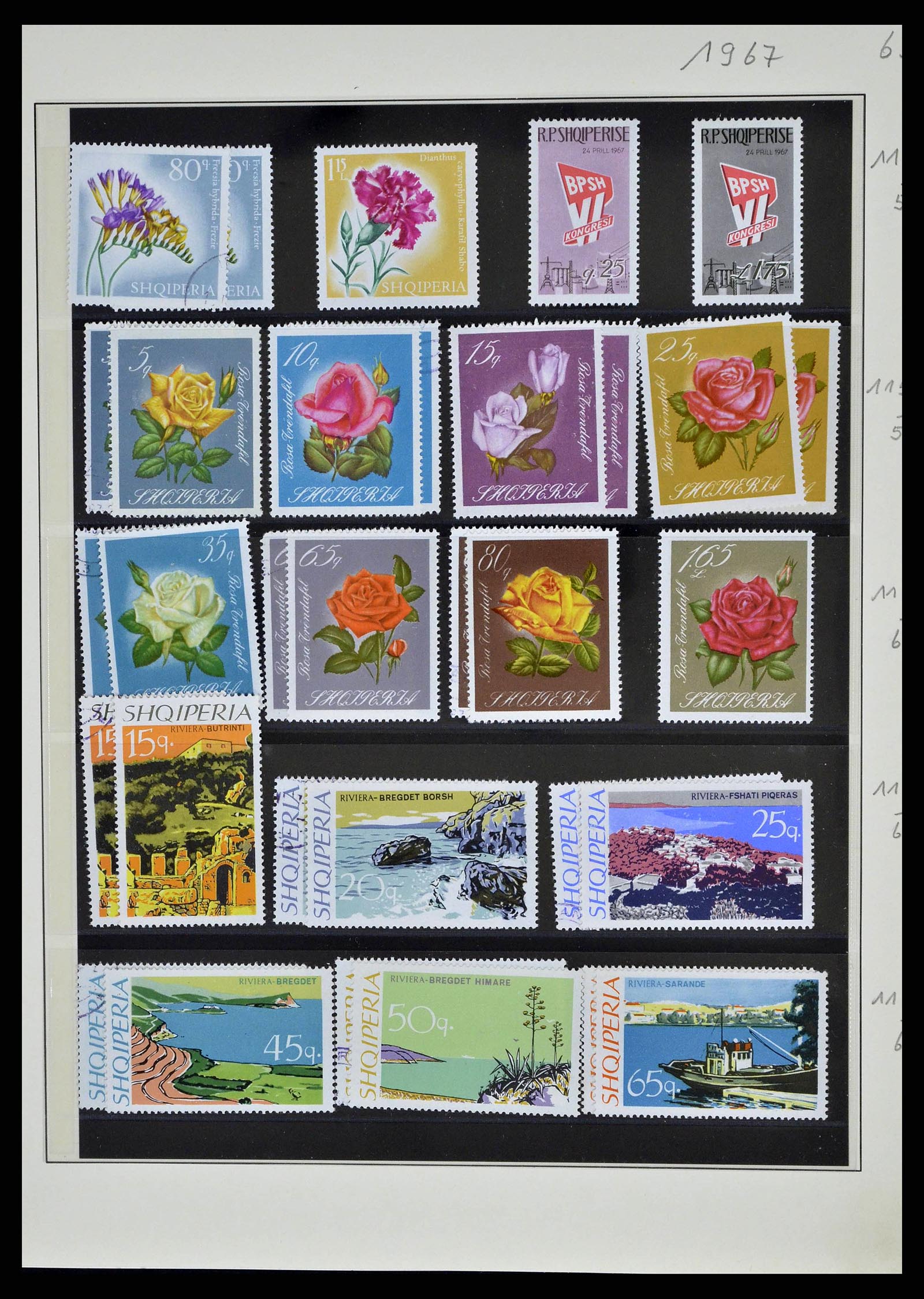 38835 0084 - Stamp collection 38835 Albania 1912-2015.