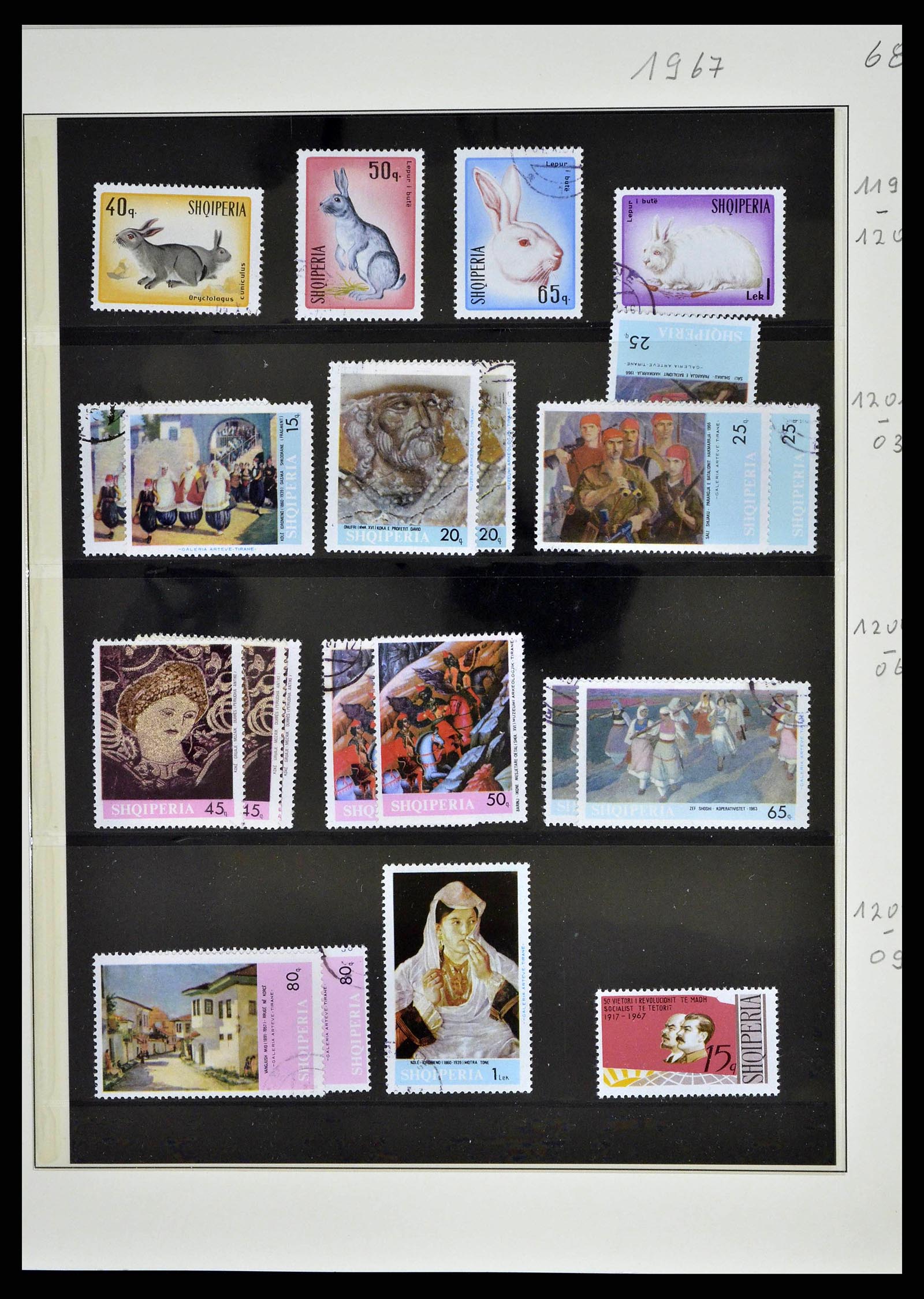 38835 0087 - Stamp collection 38835 Albania 1912-2015.