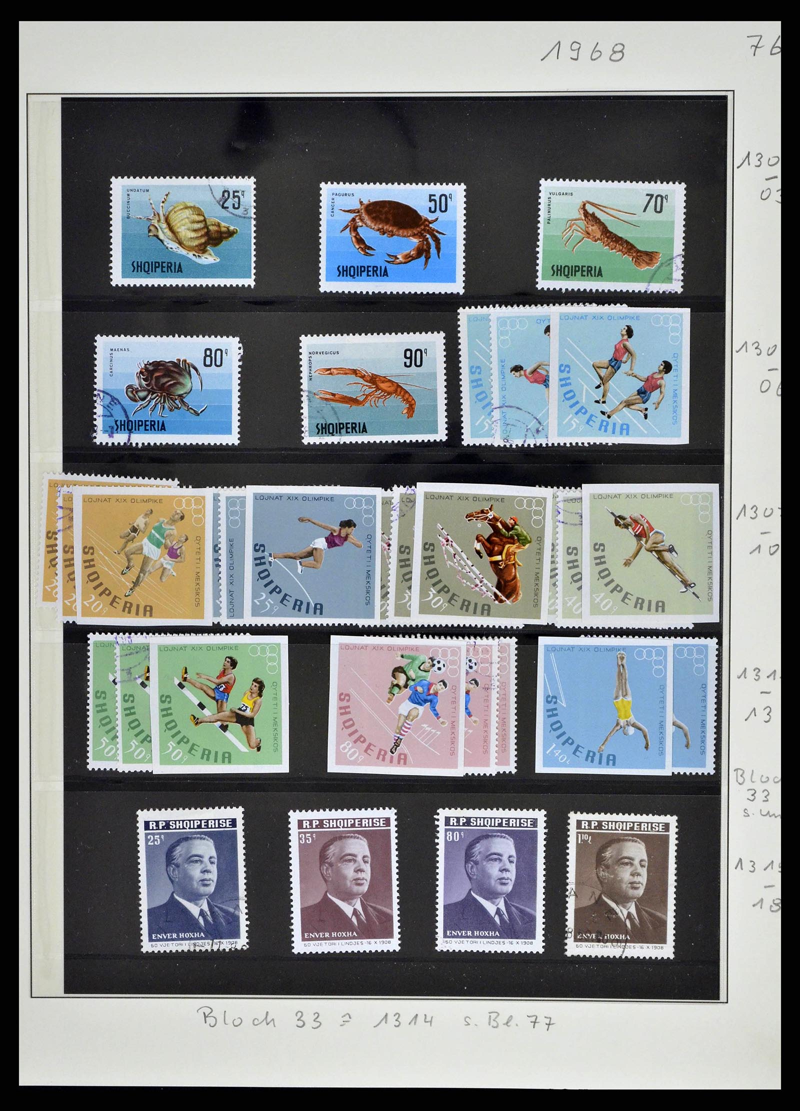 38835 0095 - Stamp collection 38835 Albania 1912-2015.