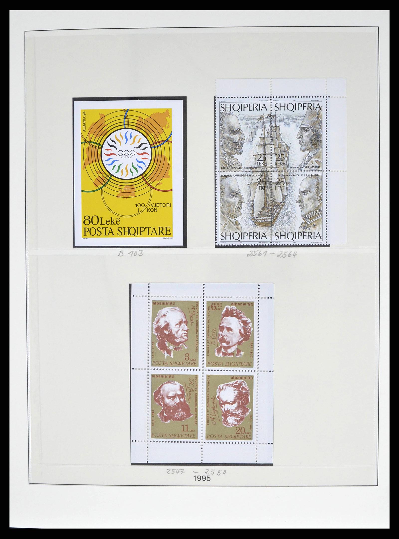 38835 0241 - Stamp collection 38835 Albania 1912-2015.