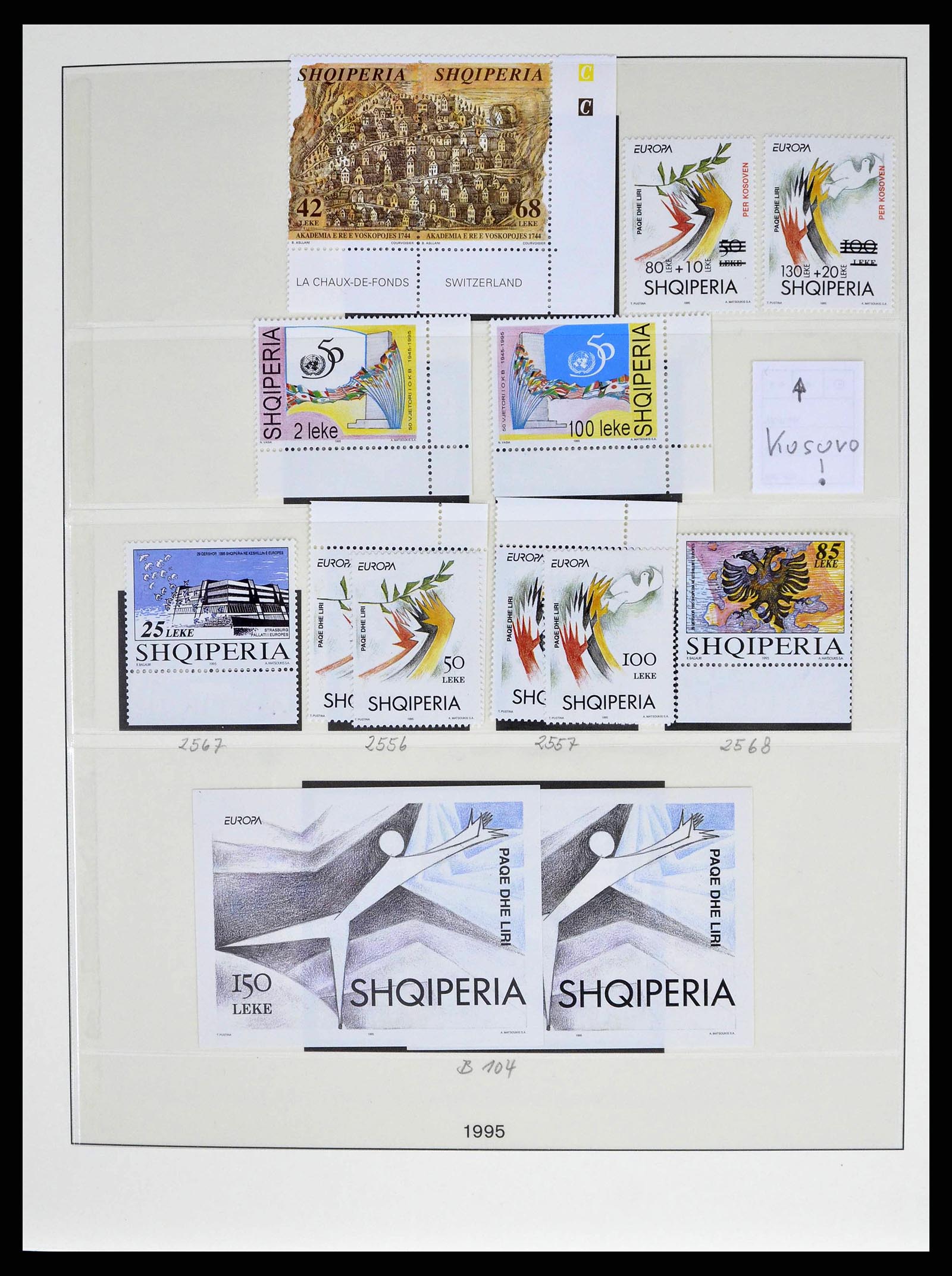 38835 0242 - Stamp collection 38835 Albania 1912-2015.