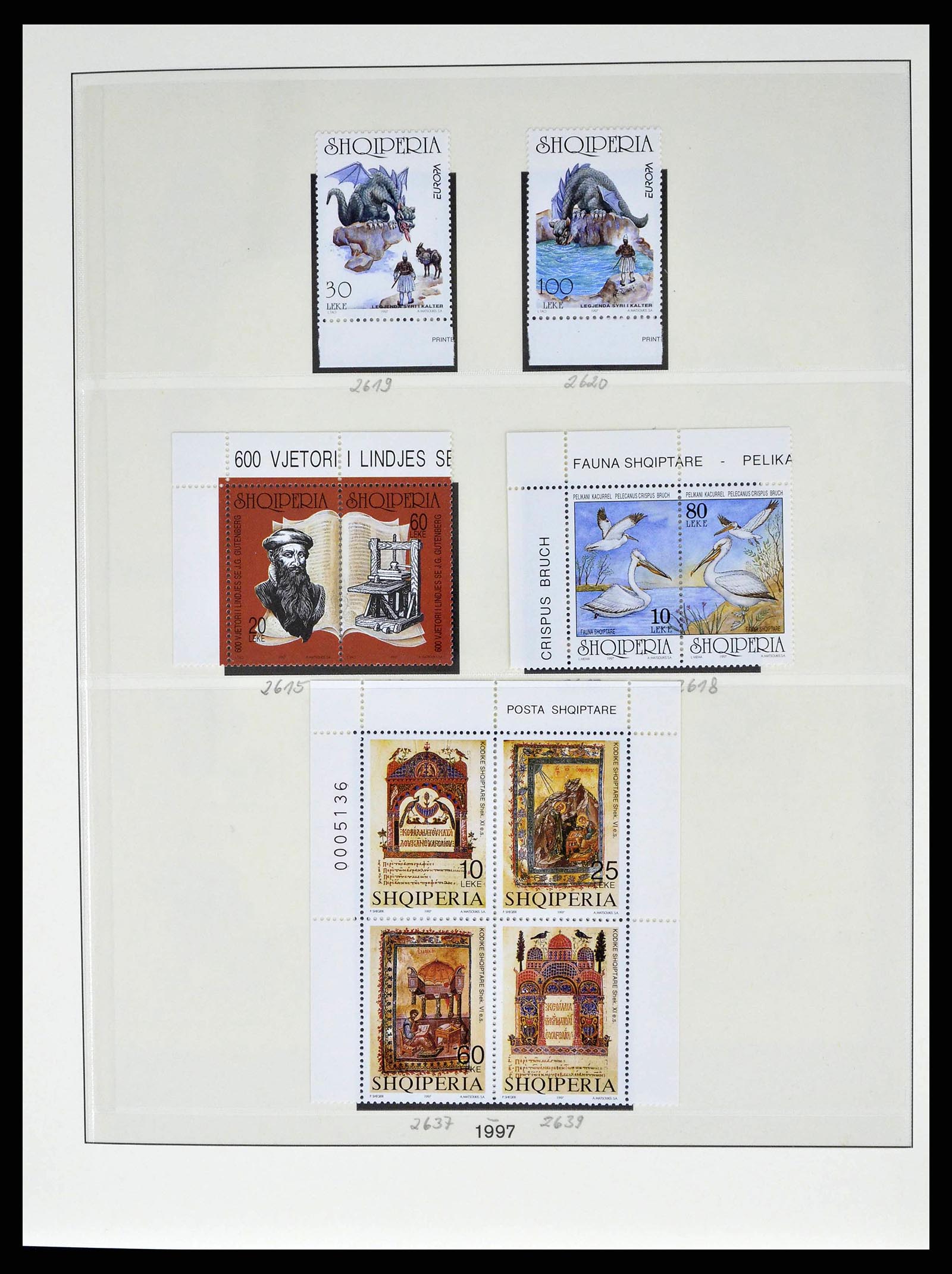 38835 0252 - Stamp collection 38835 Albania 1912-2015.