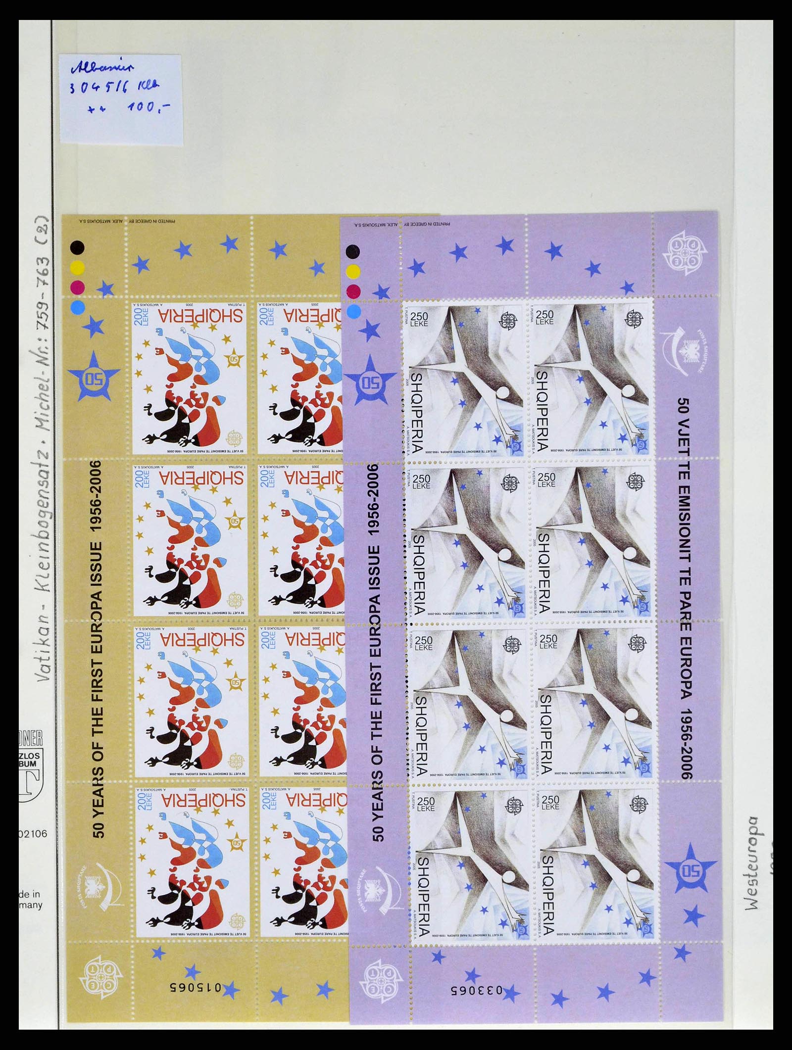 38835 0282 - Stamp collection 38835 Albania 1912-2015.