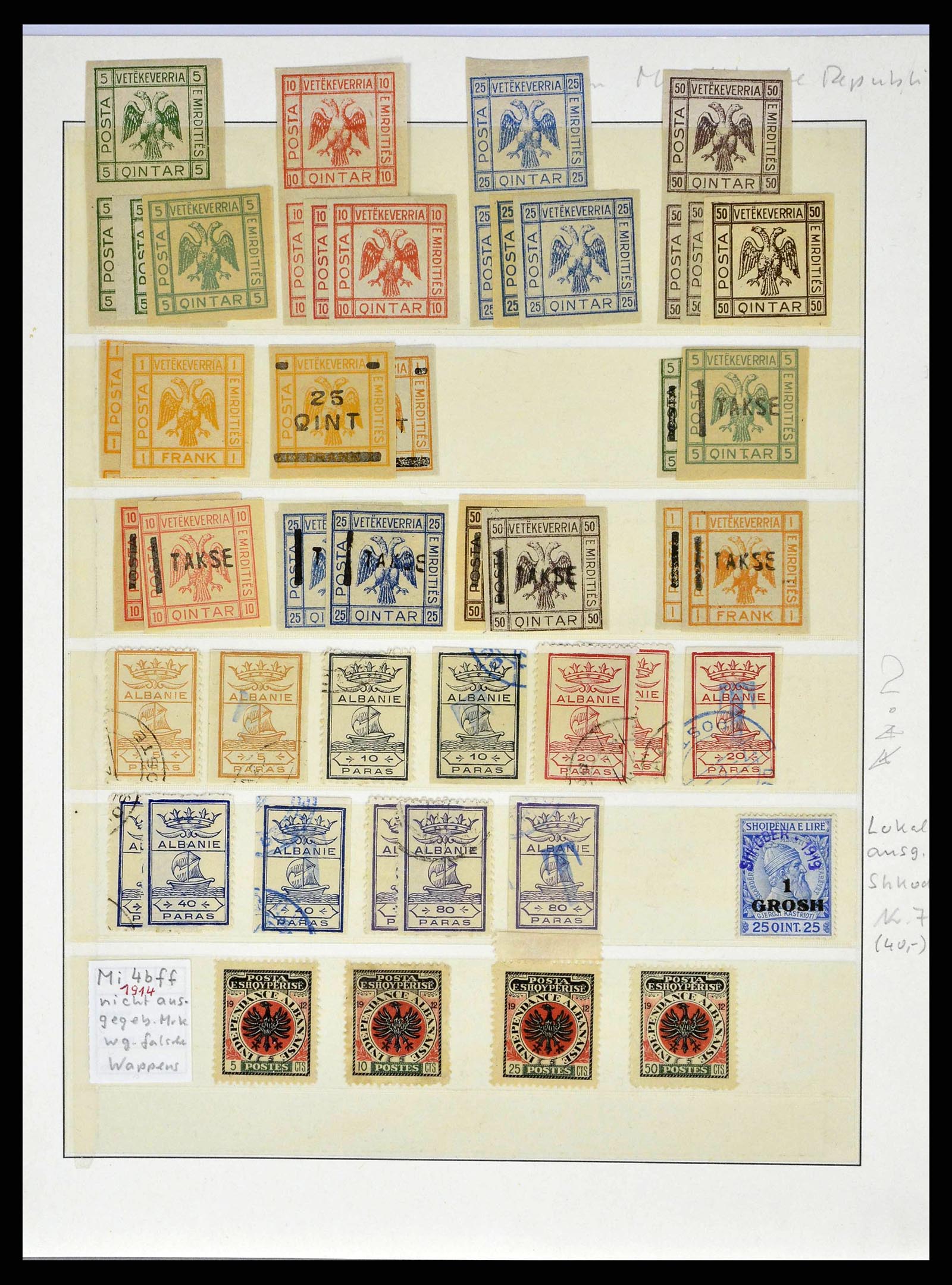38835 0289 - Stamp collection 38835 Albania 1912-2015.