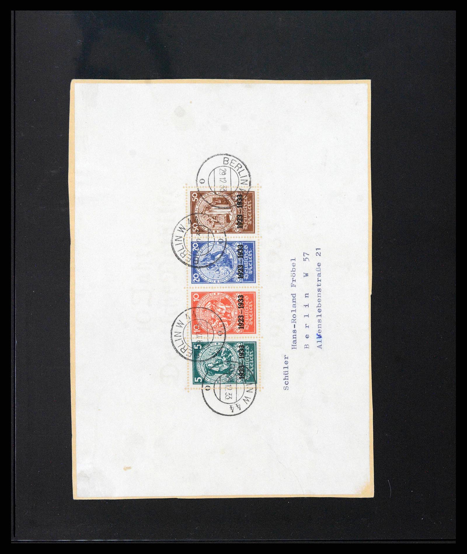 38836 0001 - Stamp collection 38836 German Reich 1933-1945.