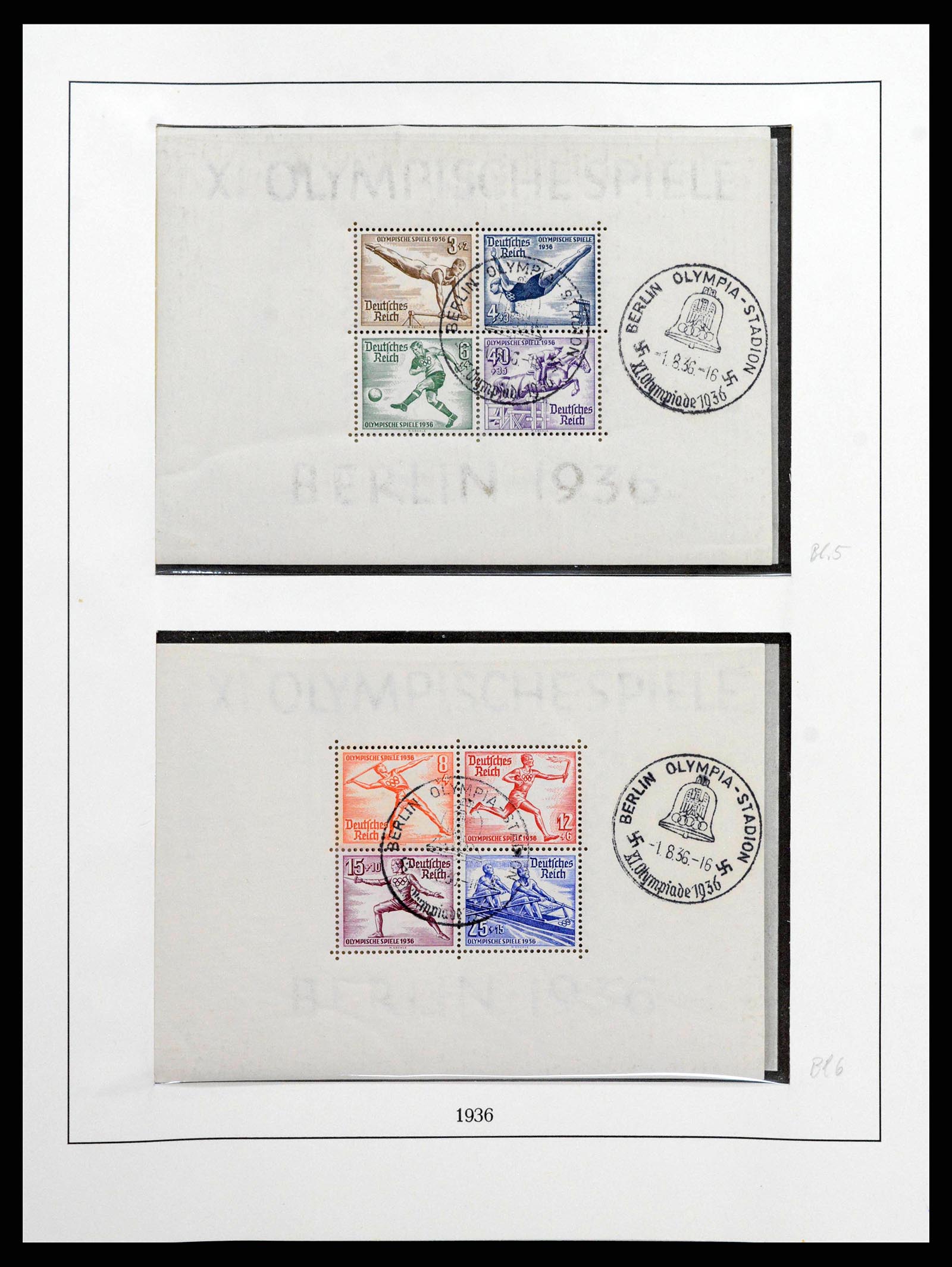 38836 0016 - Stamp collection 38836 German Reich 1933-1945.