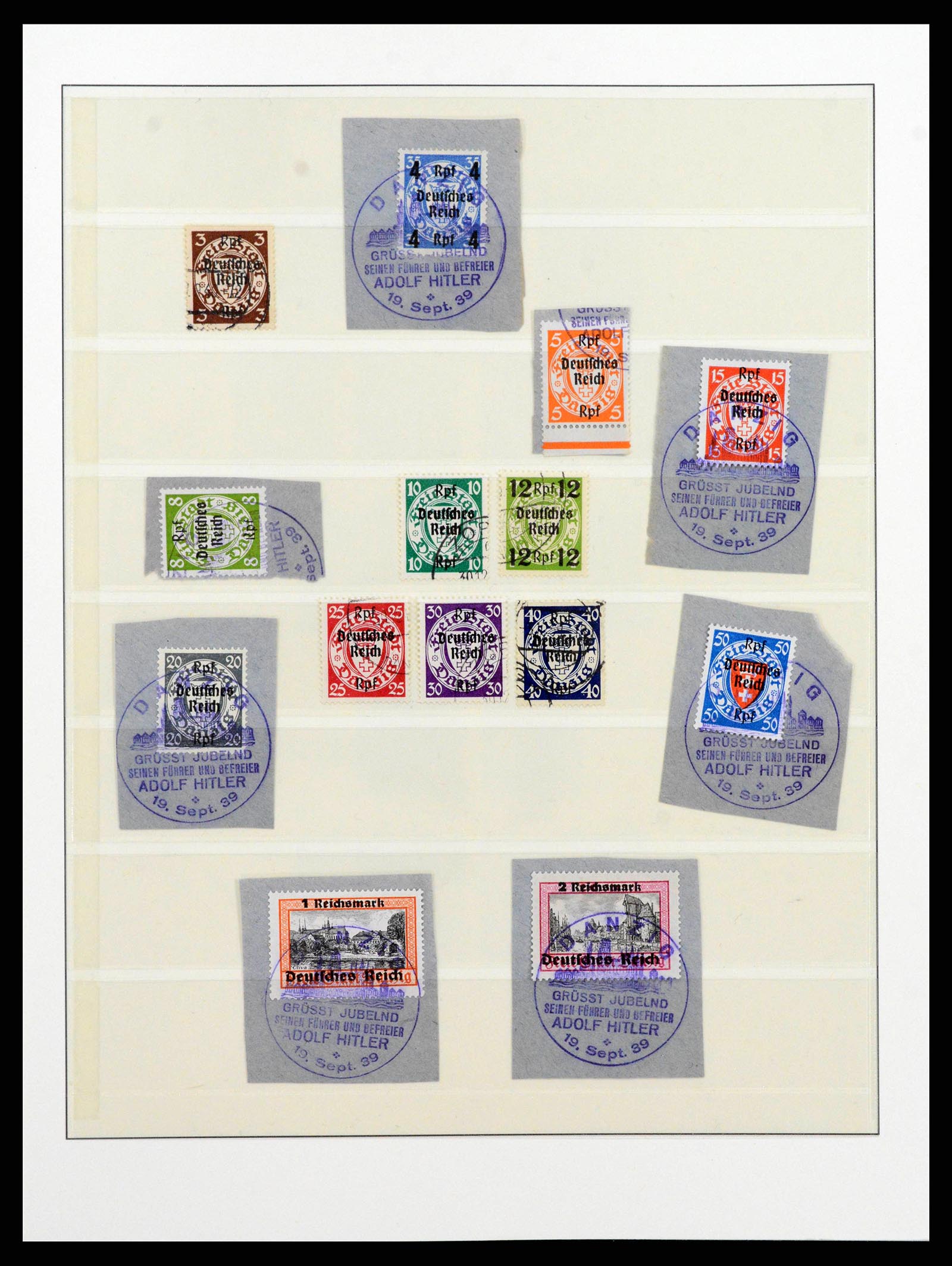 38836 0027 - Stamp collection 38836 German Reich 1933-1945.