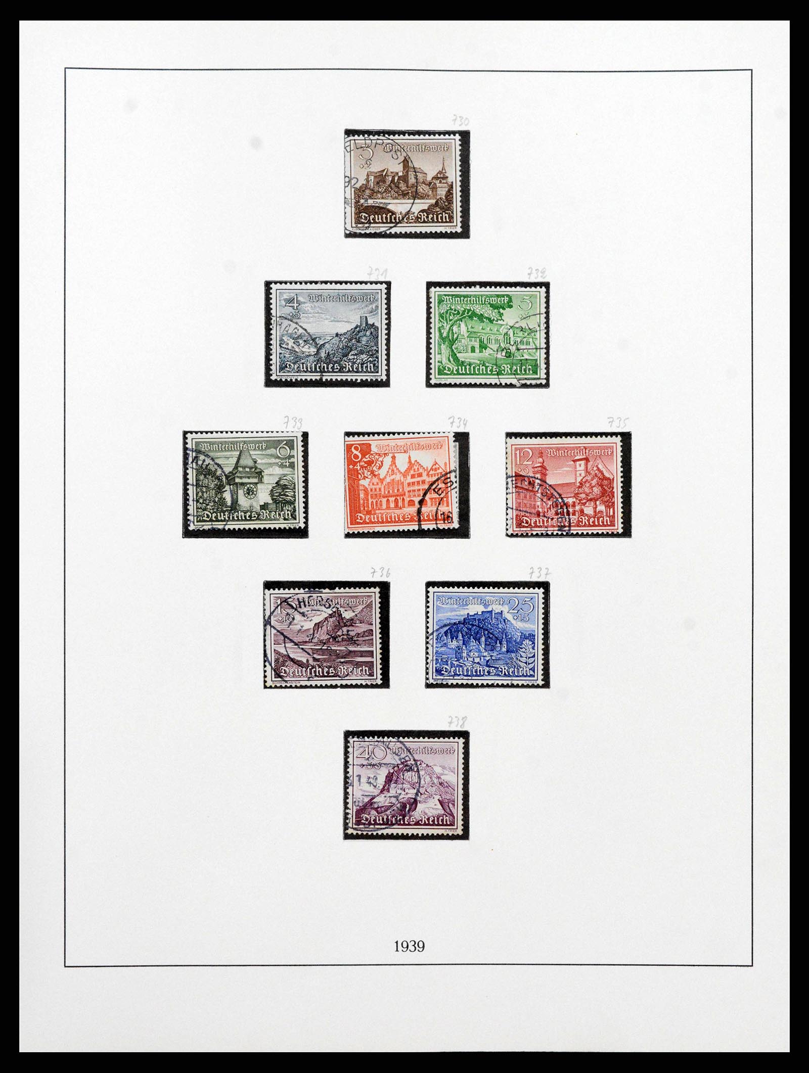38836 0029 - Stamp collection 38836 German Reich 1933-1945.