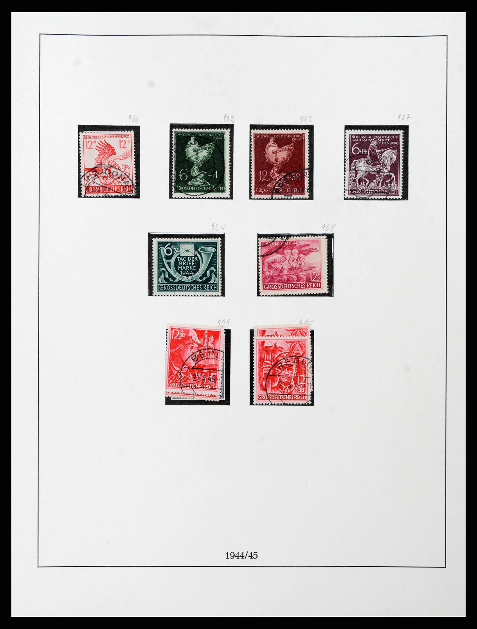 38836 0041 - Stamp collection 38836 German Reich 1933-1945.
