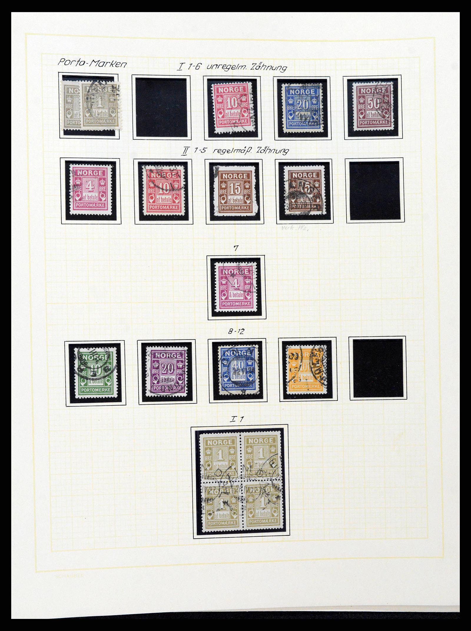 38838 0064 - Stamp collection 38838 Norway 1855-1970.