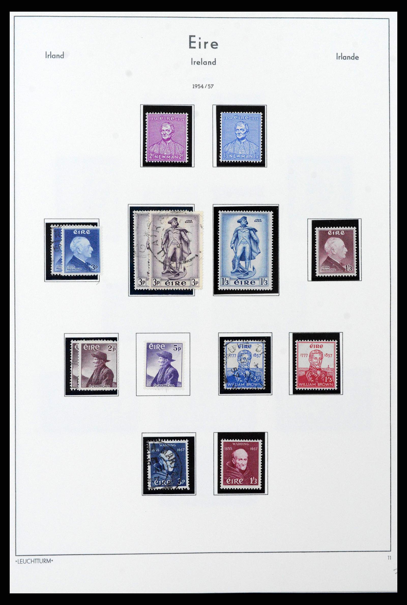 38839 0022 - Postzegelverzameling 38839 Ierland 1922-1978.
