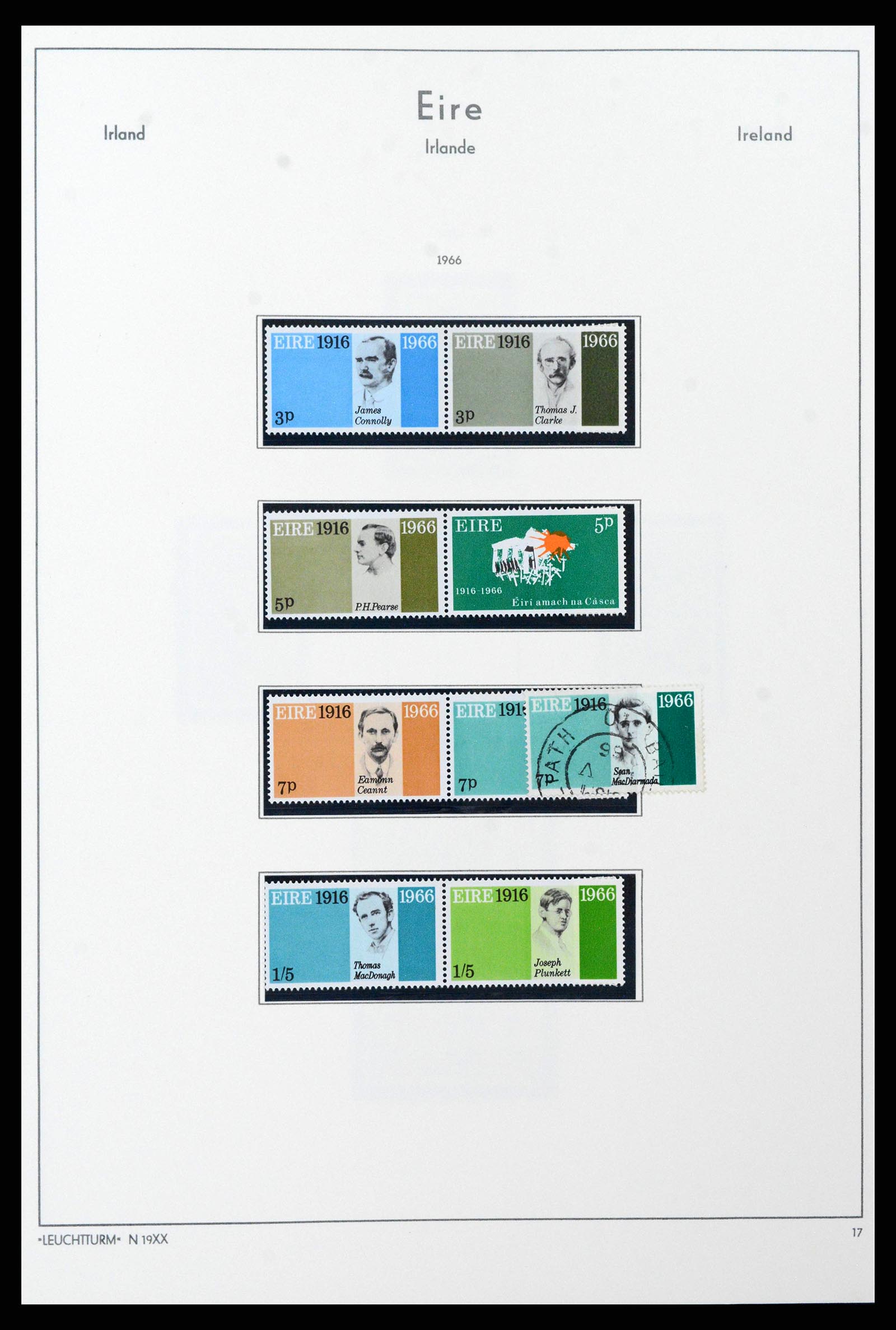 38839 0029 - Postzegelverzameling 38839 Ierland 1922-1978.