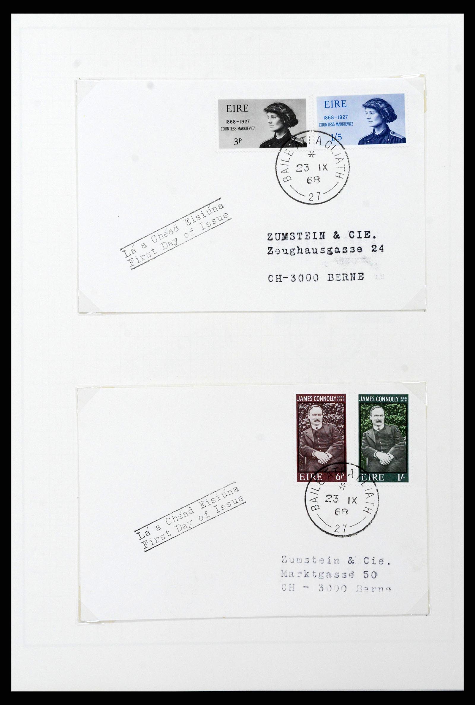 38839 0035 - Postzegelverzameling 38839 Ierland 1922-1978.