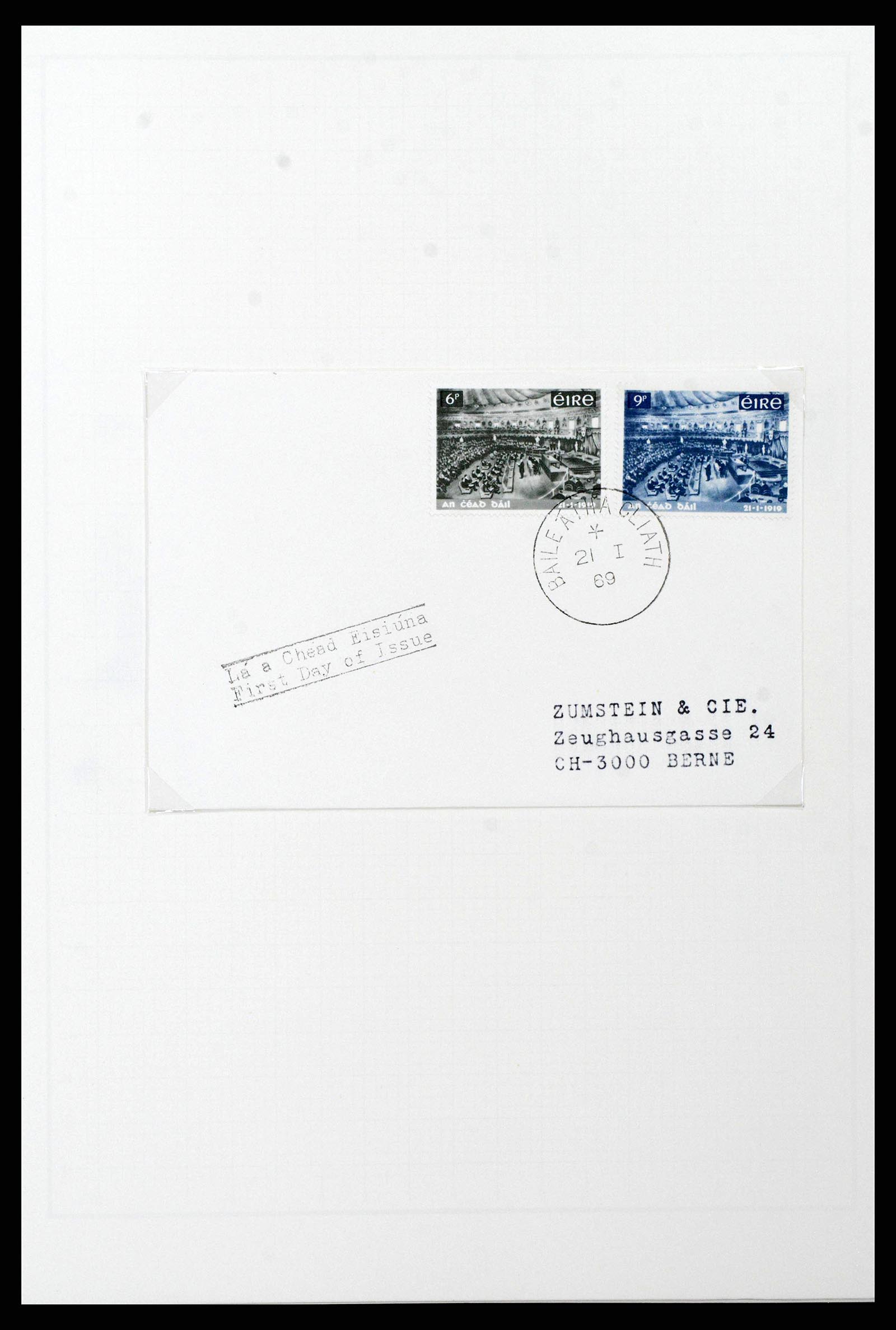 38839 0041 - Postzegelverzameling 38839 Ierland 1922-1978.