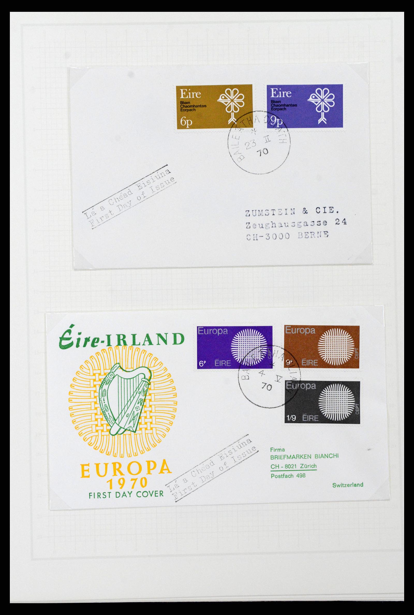38839 0045 - Postzegelverzameling 38839 Ierland 1922-1978.