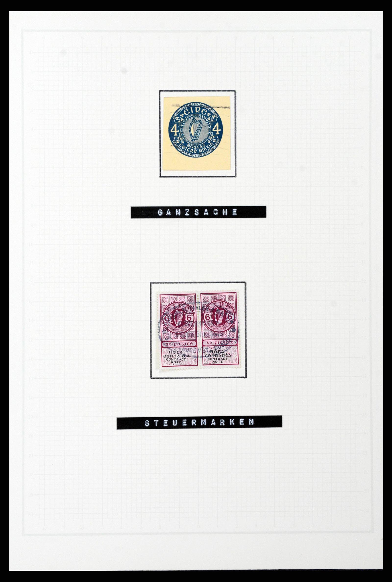 38839 0056 - Postzegelverzameling 38839 Ierland 1922-1978.