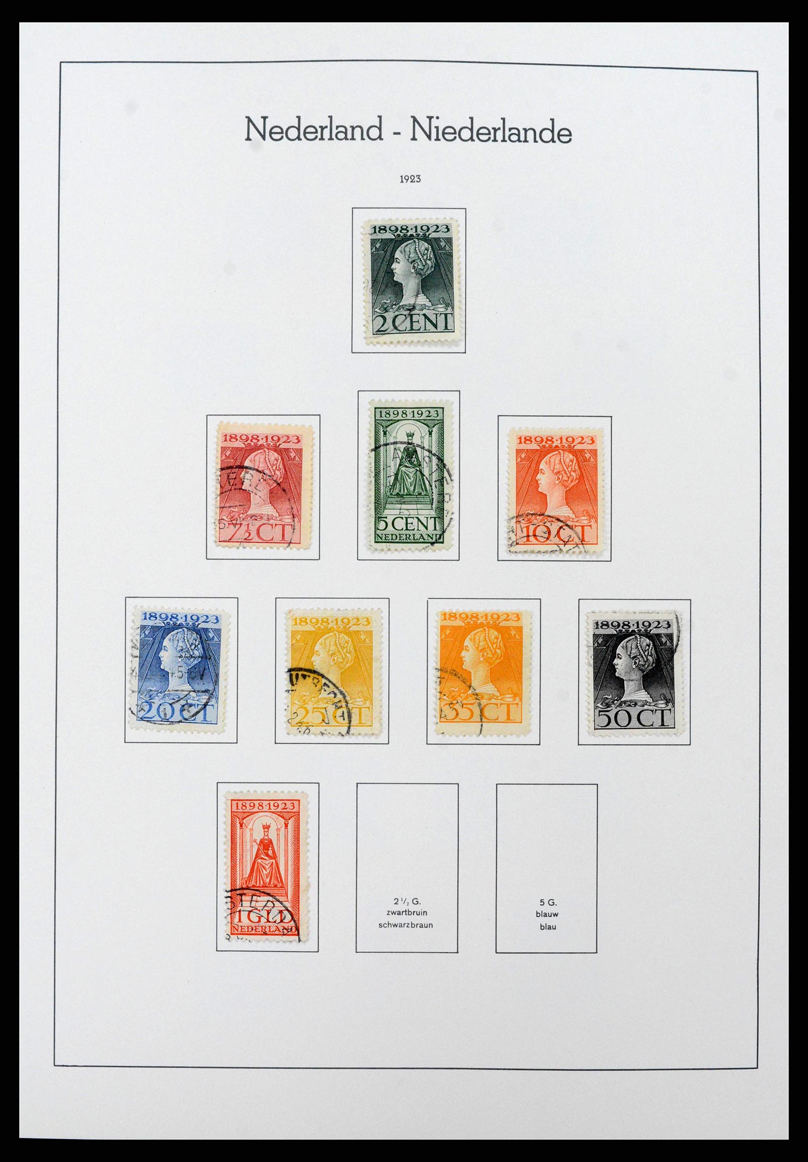 38841 0010 - Postzegelverzameling 38841 Nederland 1852-1986.