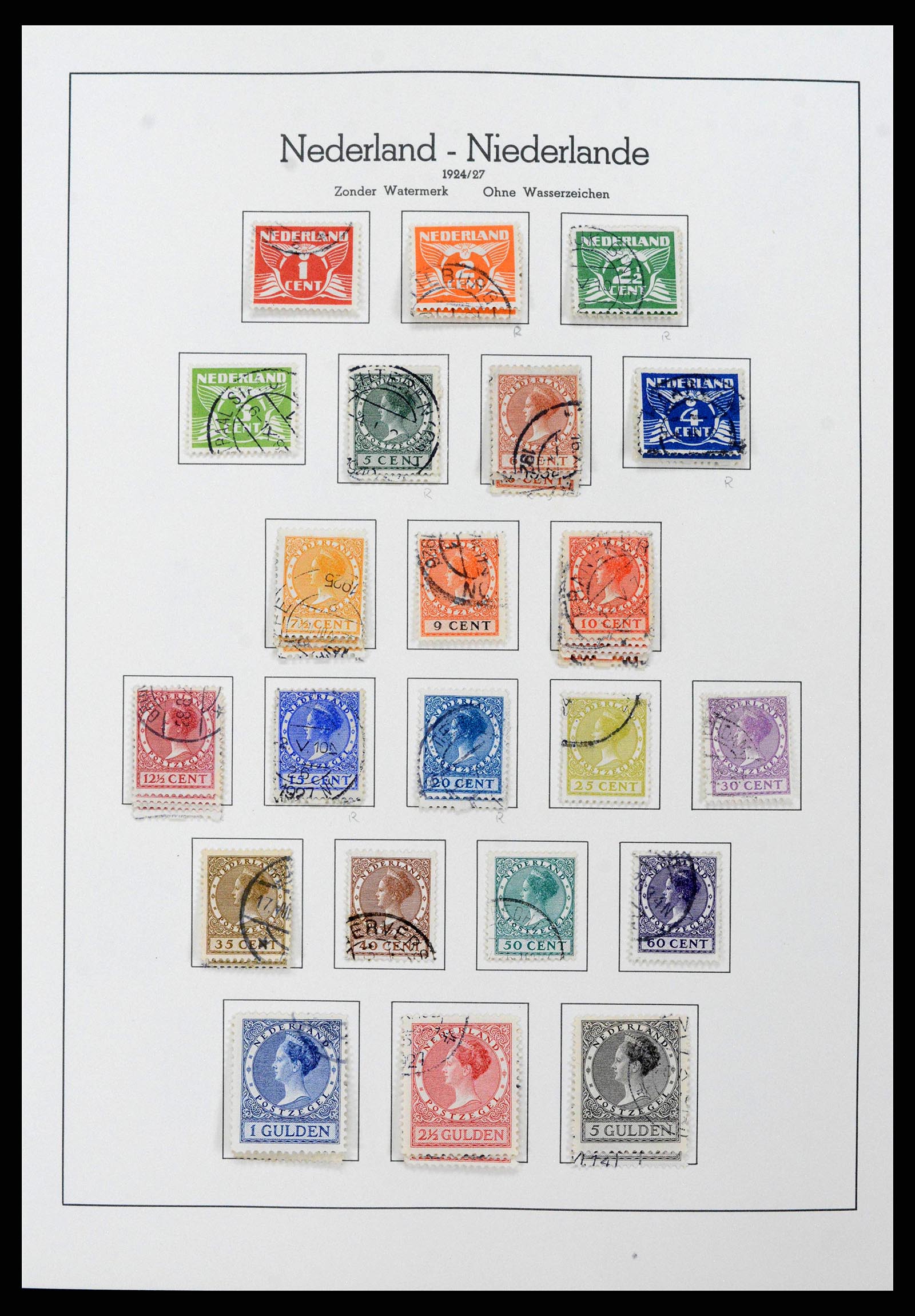 38841 0011 - Postzegelverzameling 38841 Nederland 1852-1986.