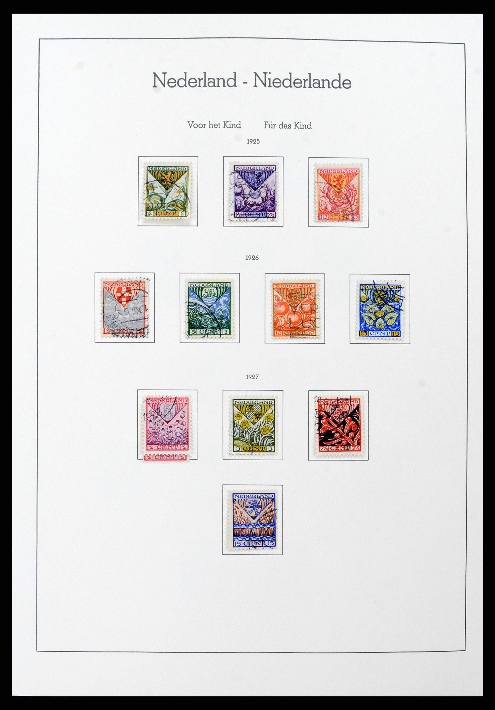 38841 0013 - Postzegelverzameling 38841 Nederland 1852-1986.
