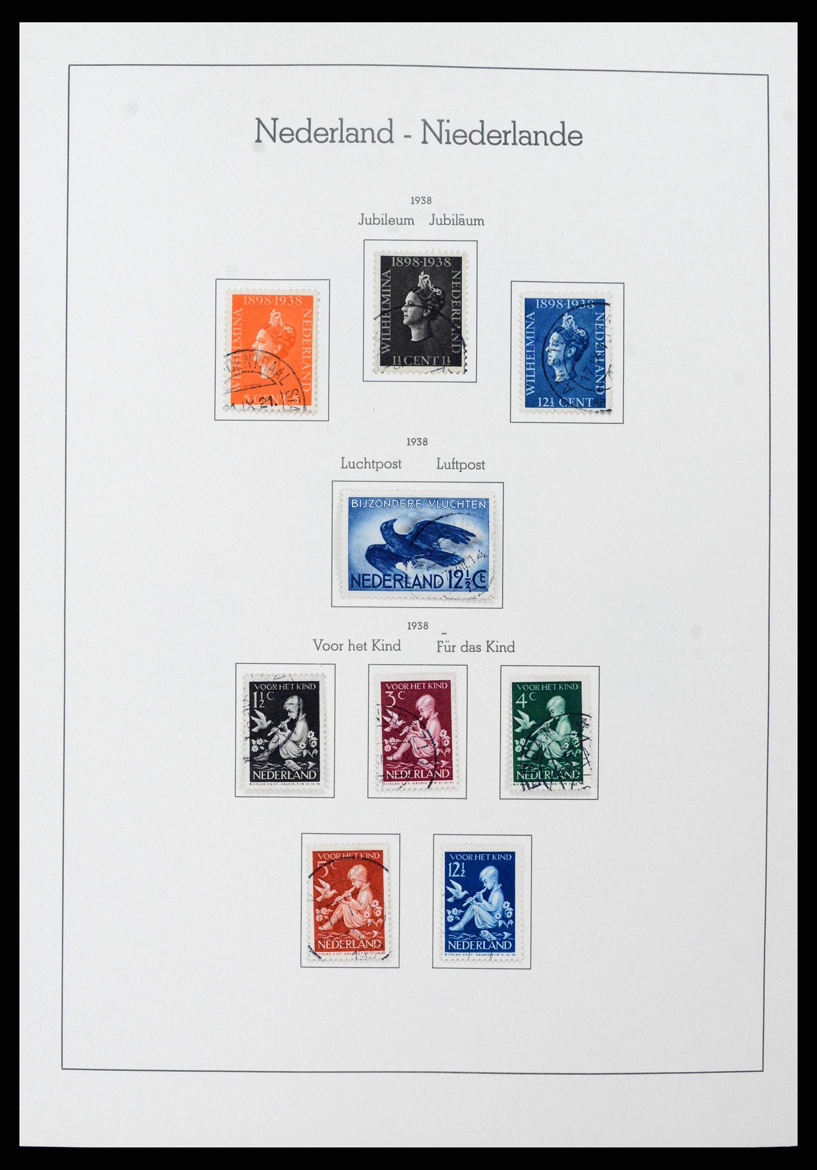 38841 0024 - Postzegelverzameling 38841 Nederland 1852-1986.