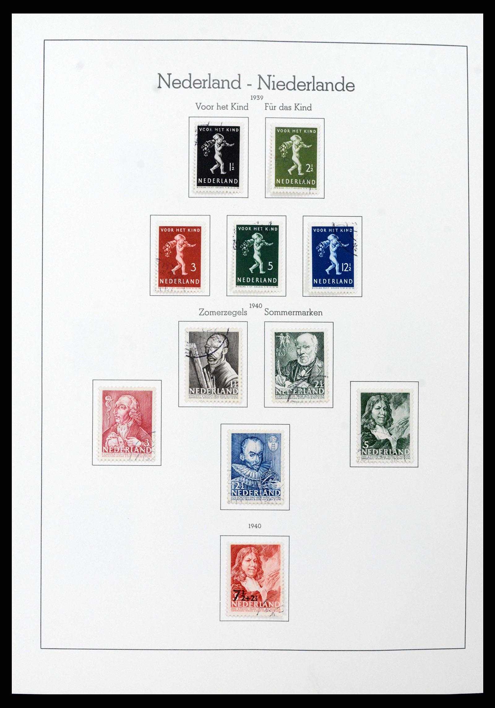 38841 0026 - Postzegelverzameling 38841 Nederland 1852-1986.