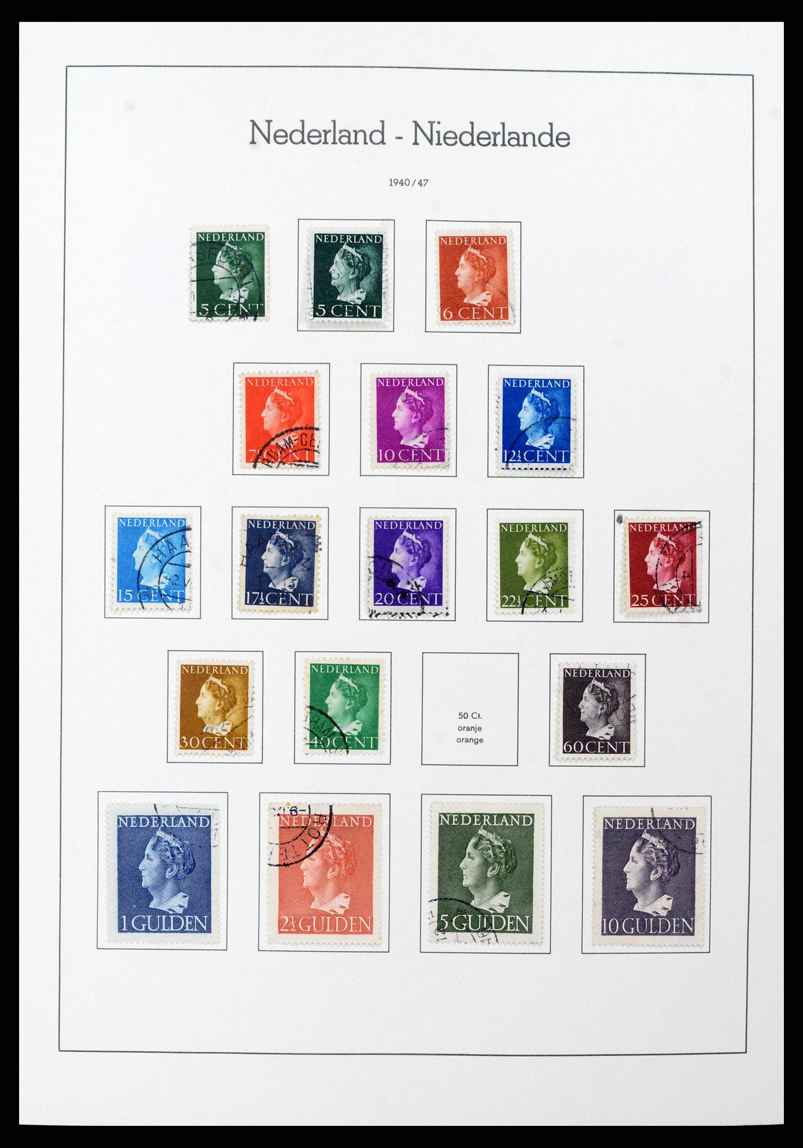 38841 0027 - Postzegelverzameling 38841 Nederland 1852-1986.