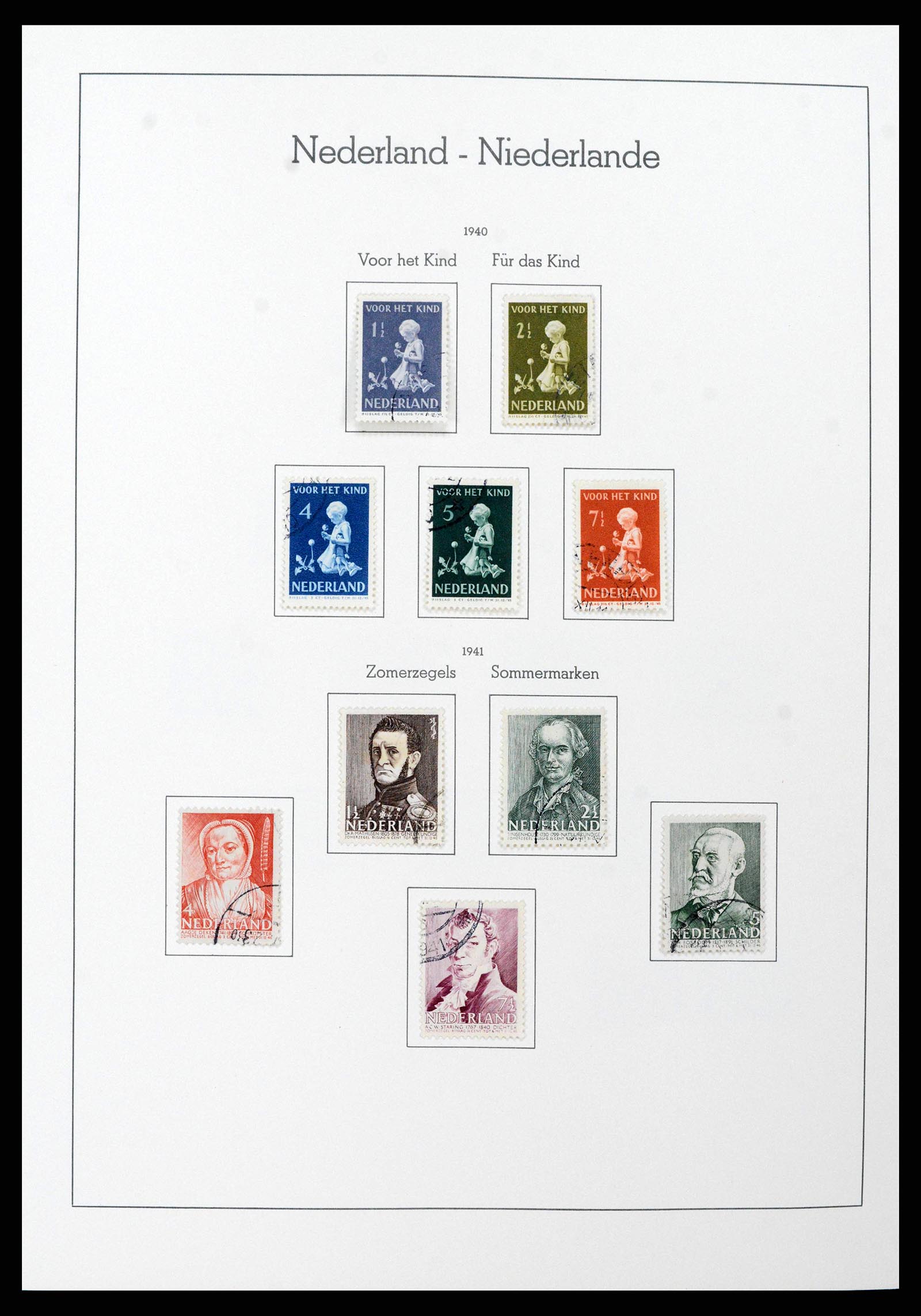 38841 0029 - Postzegelverzameling 38841 Nederland 1852-1986.